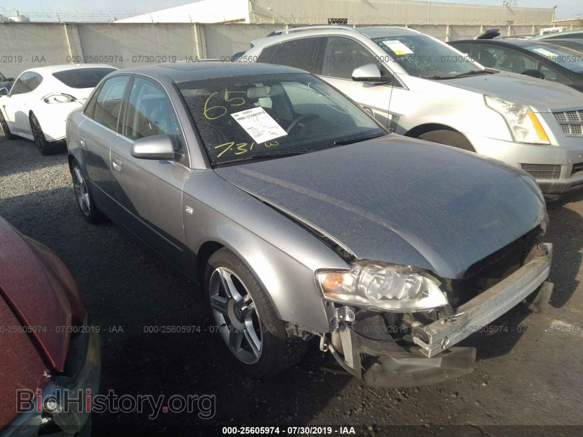 Фотография WAUAF78EX7A214846 - AUDI A4 2007