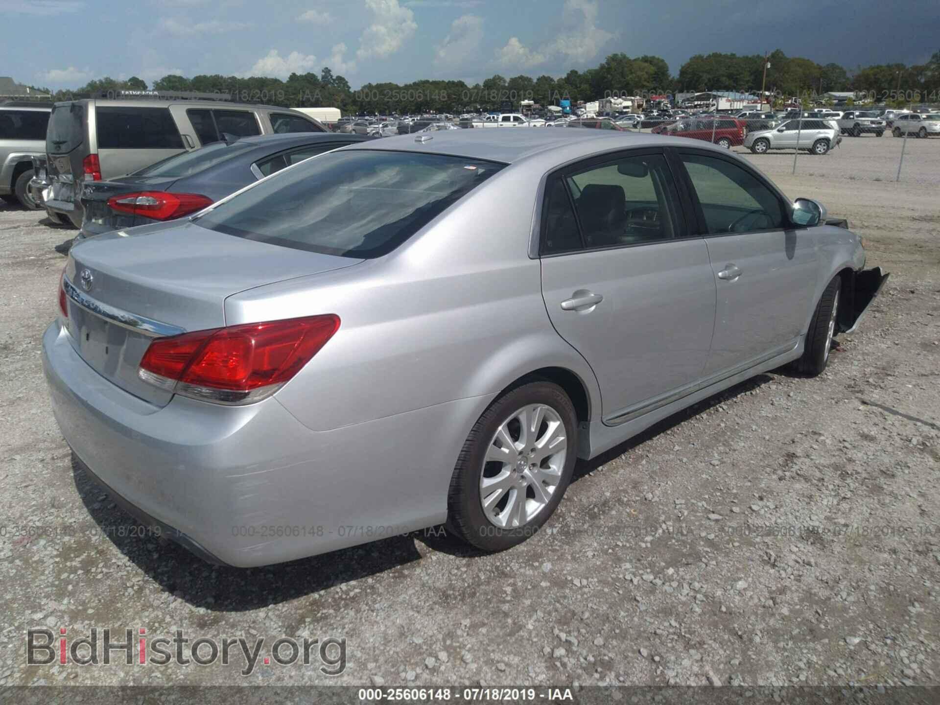 2012 TOYOTA AVALON - VIN: 4T1BK3DB4CU456463 - Фото 4
