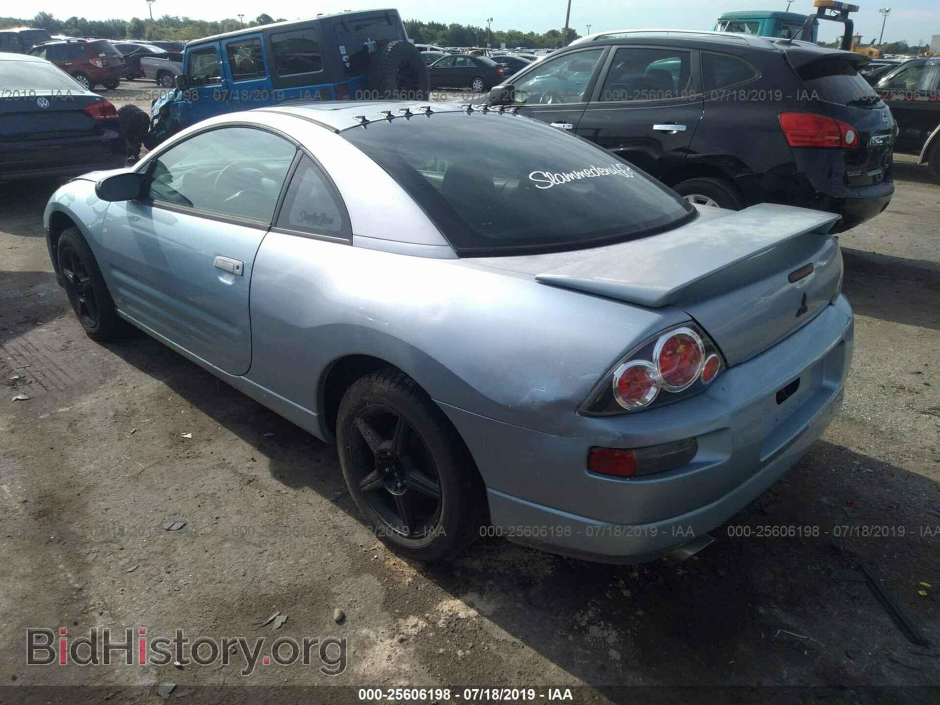 2003 MITSUBISHI ECLIPSE - VIN: 4A3AC44G53E105504 - Фото 3
