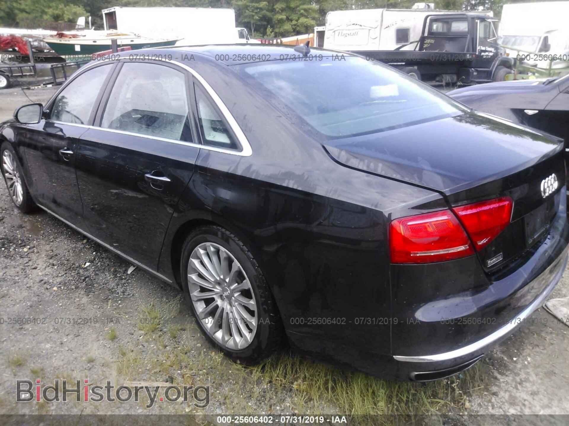 2014 AUDI A8 - VIN: WAUR2AFD4EN013083 - Фото 3