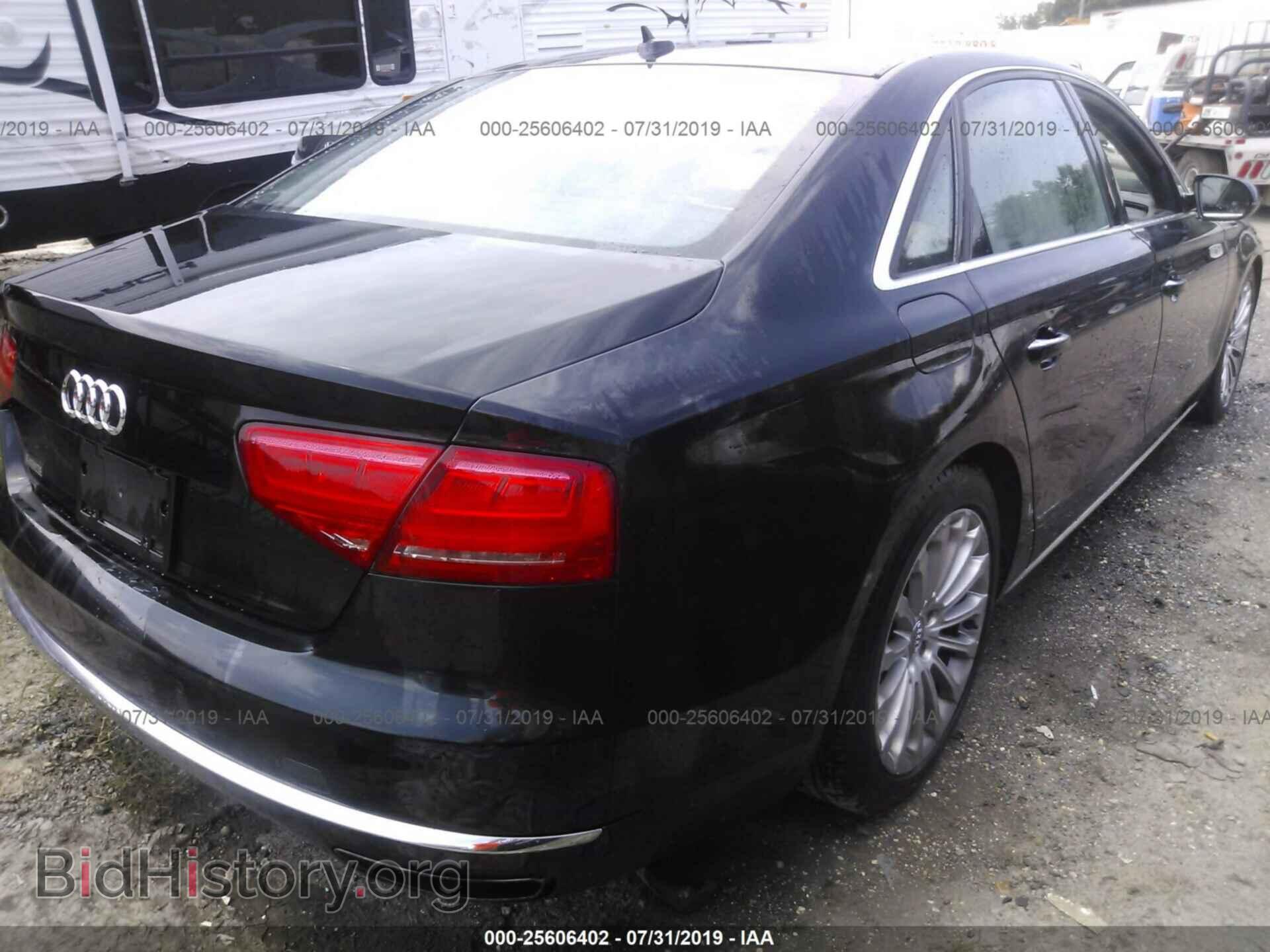 2014 AUDI A8 - VIN: WAUR2AFD4EN013083 - Фото 4