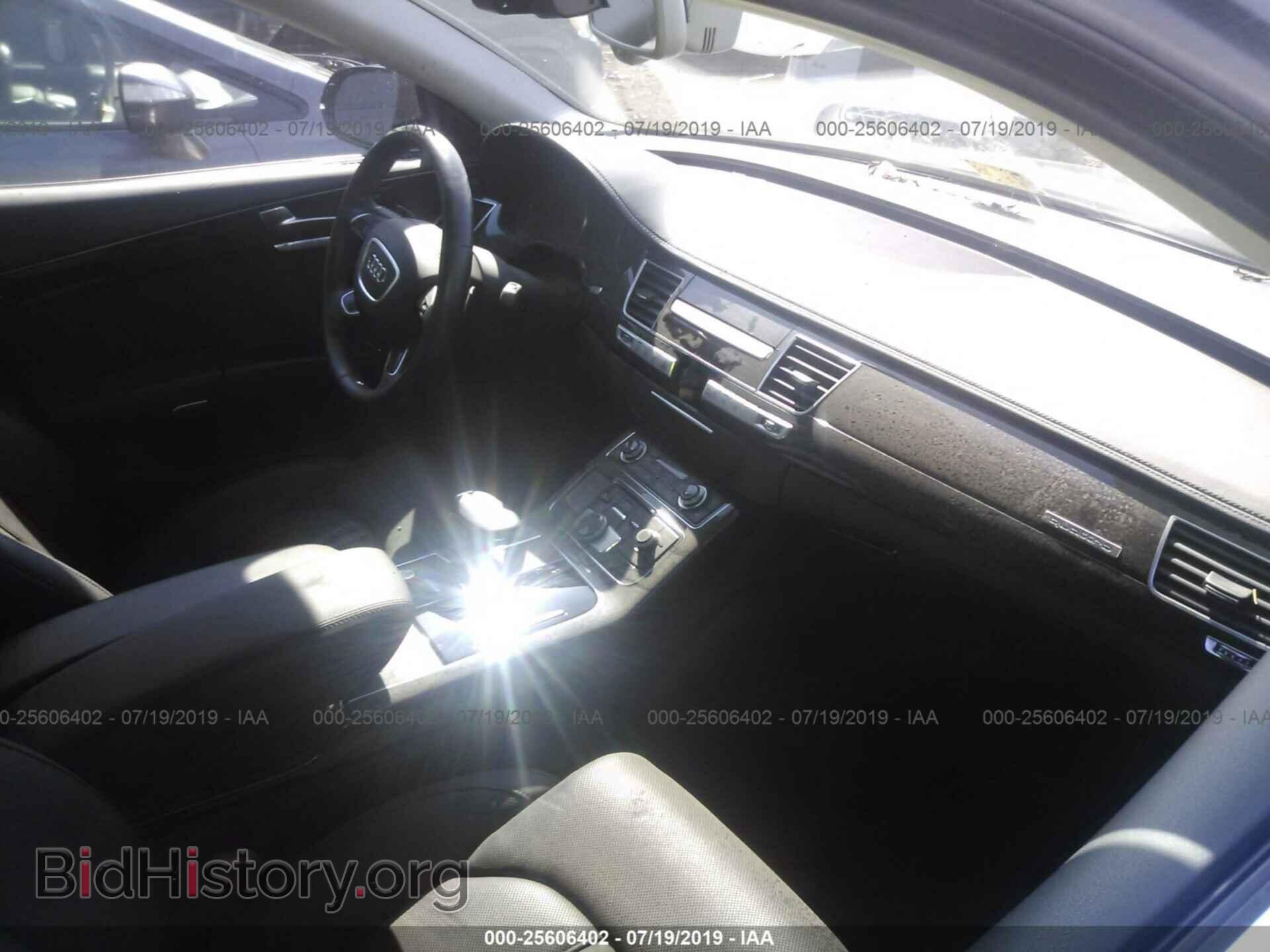 2014 AUDI A8 - VIN: WAUR2AFD4EN013083 - Фото 5