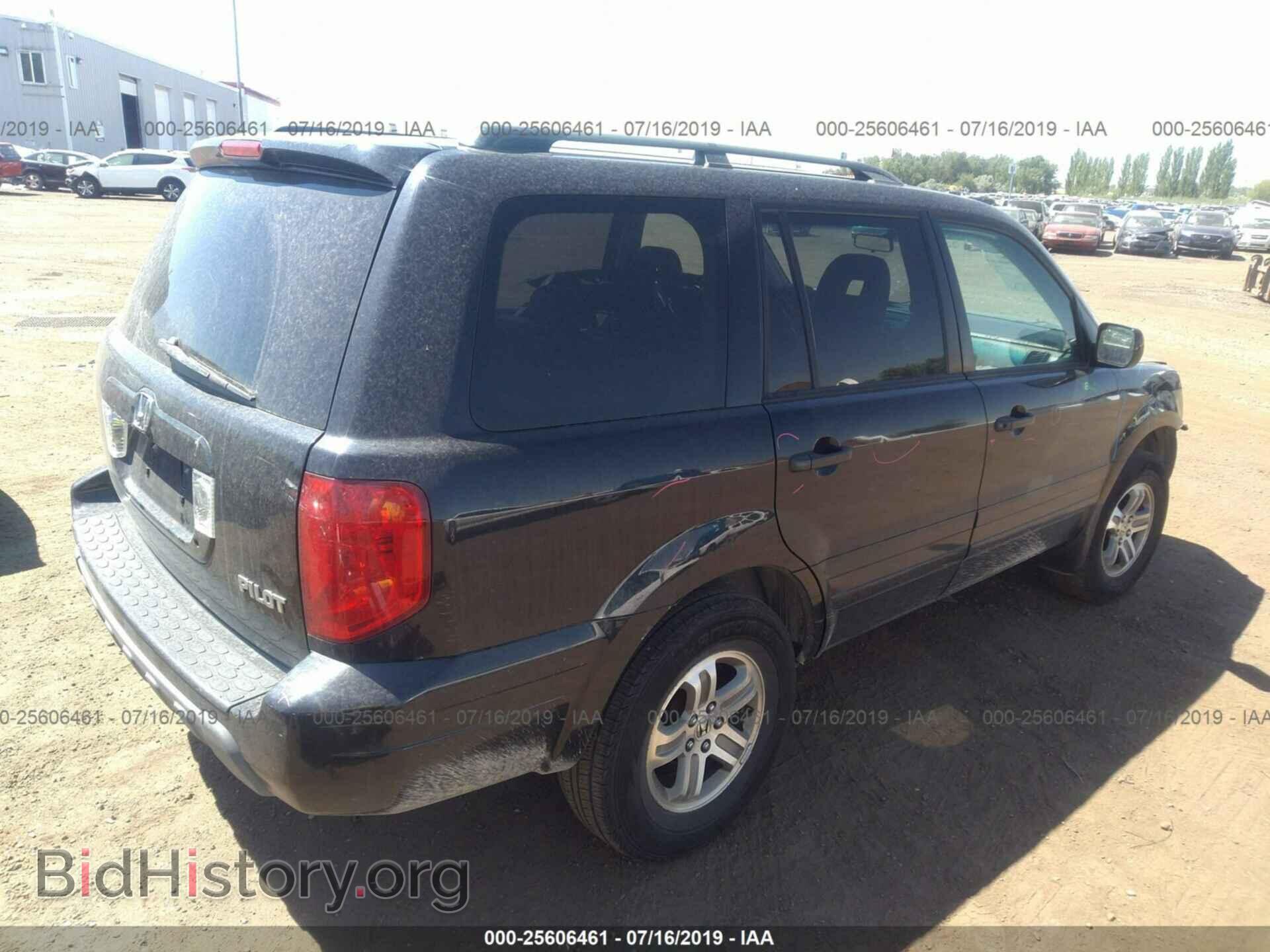 2005 HONDA PILOT - VIN: 5FNYF18505B049389 - Фото 4