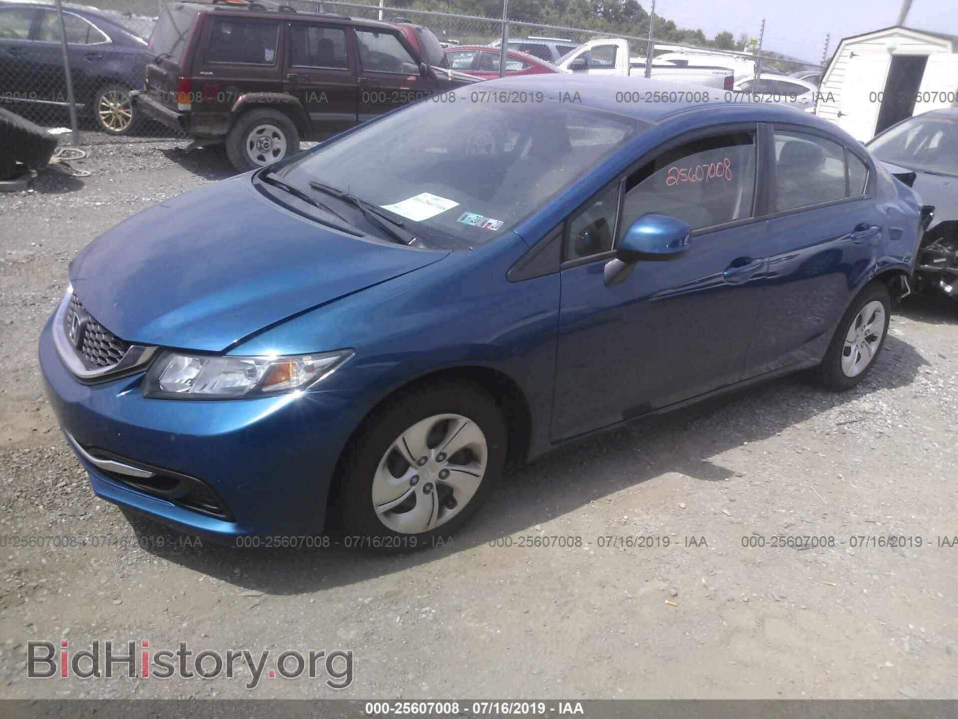2013 HONDA CIVIC - VIN: 19XFB2F57DE243711 - Фото 2