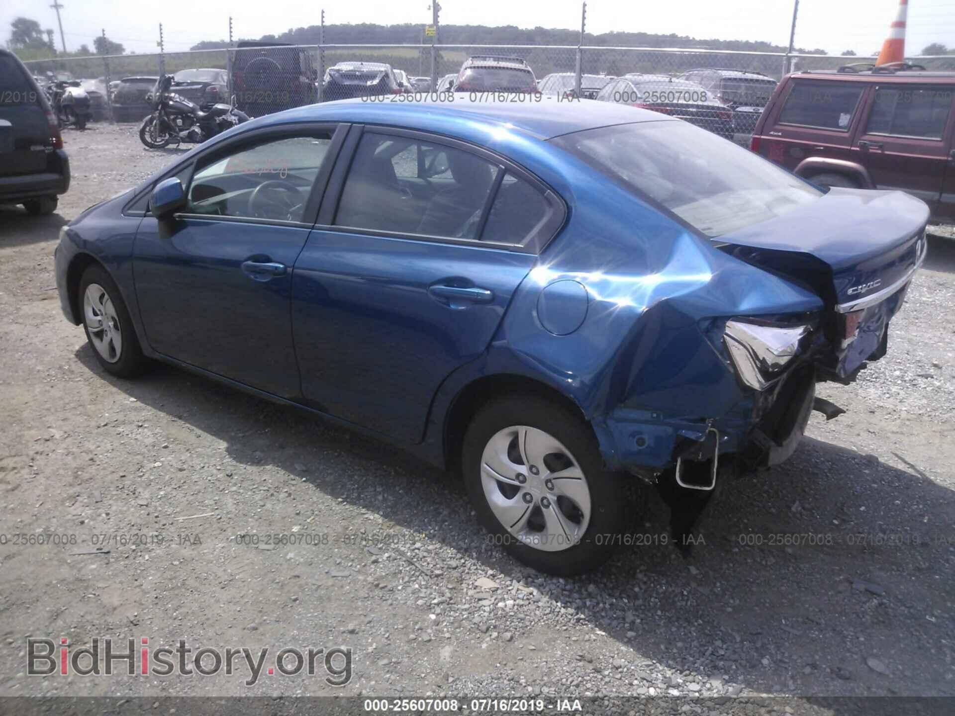 2013 HONDA CIVIC - VIN: 19XFB2F57DE243711 - Фото 3