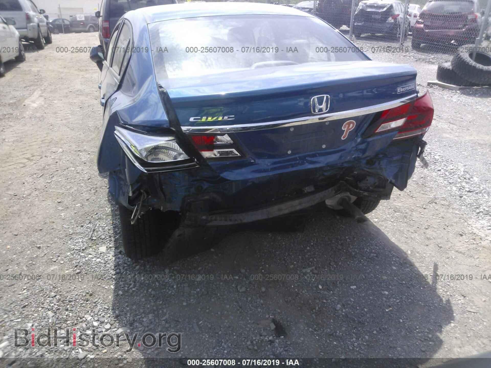 2013 HONDA CIVIC - VIN: 19XFB2F57DE243711 - Фото 6