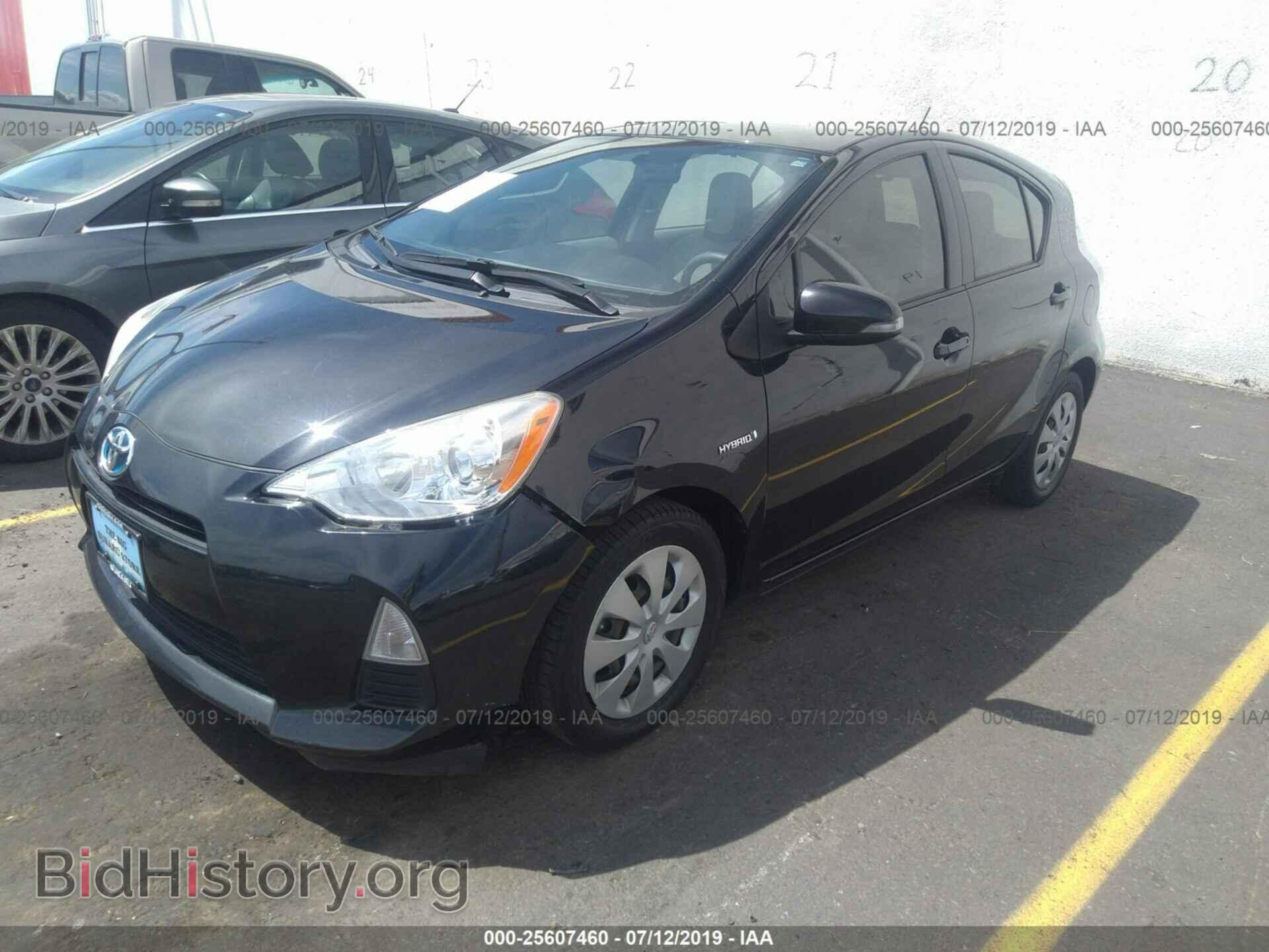 2012 TOYOTA PRIUS C - VIN: JTDKDTB37C1009752 - Фото 2