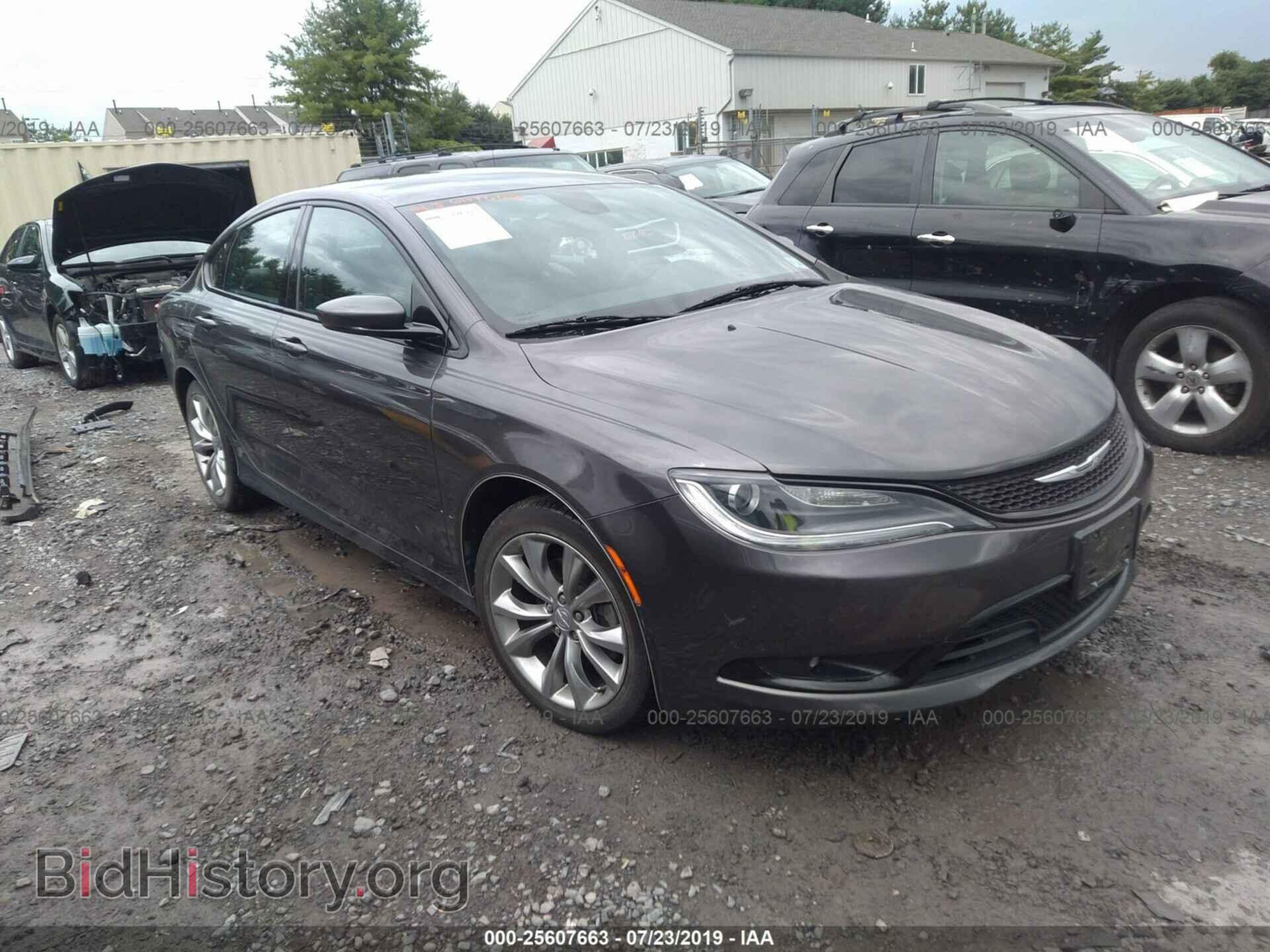 Фотография 1C3CCCBB8FN673333 - CHRYSLER 200 2015