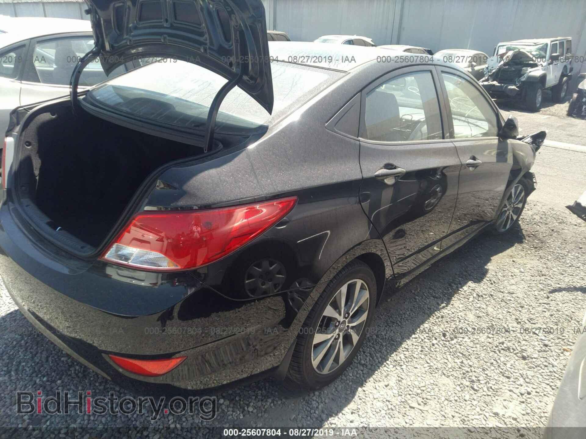 2015 HYUNDAI ACCENT - VIN: KMHCU4AE5FU824303 - Фото 4