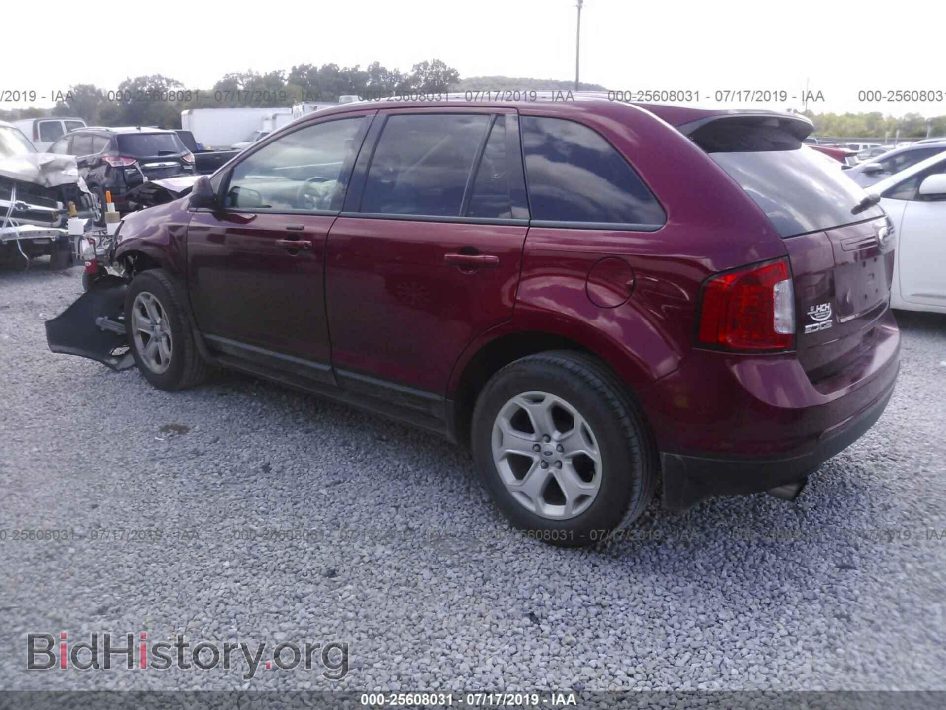 2014 FORD EDGE - VIN: 2FMDK3J92EBB11614 - Фото 3
