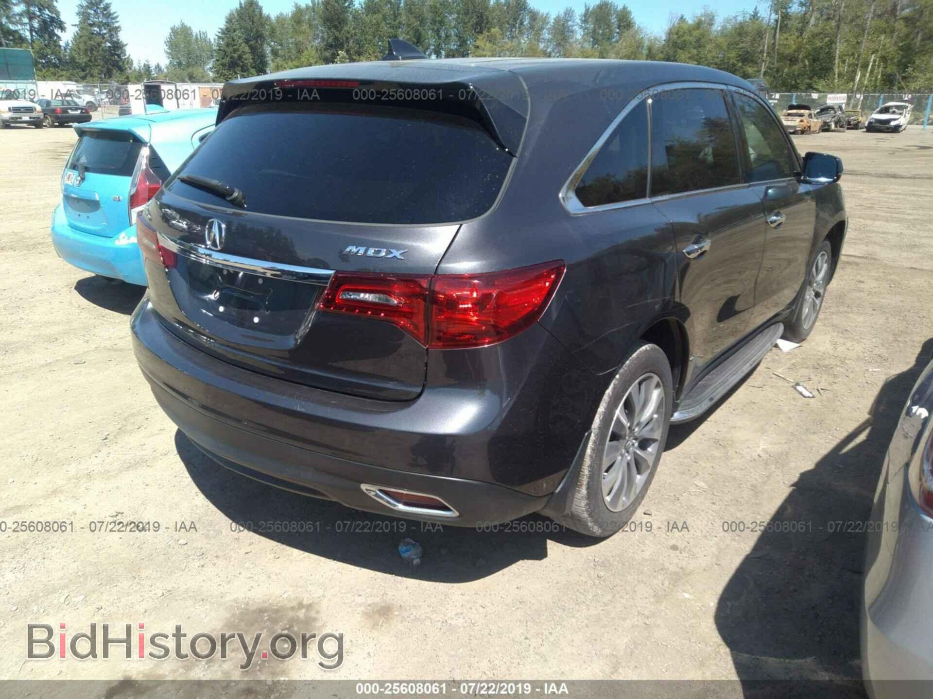 2016 ACURA MDX - VIN: 5FRYD3H48GB008342 - Фото 4