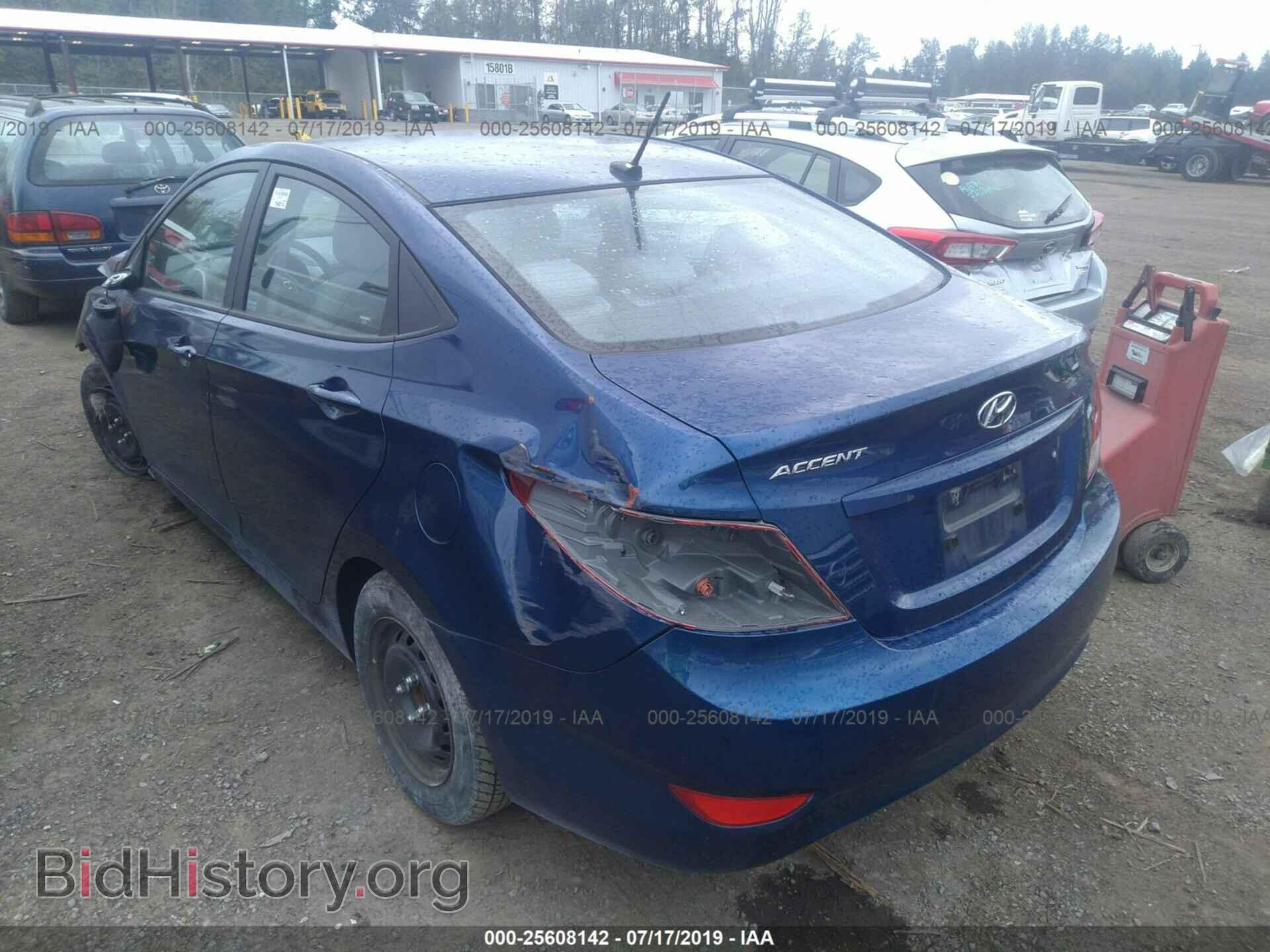 2015 HYUNDAI ACCENT - VIN: KMHCT4AE9FU886418 - Фото 3