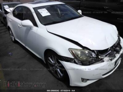 2006 Lexus IS 350, white — VIN JTHBE262565010077, IAAI