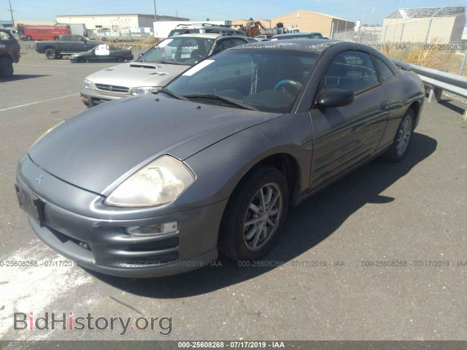 2002 MITSUBISHI ECLIPSE - VIN: 4A3AC44G82E073193 - Фото 2