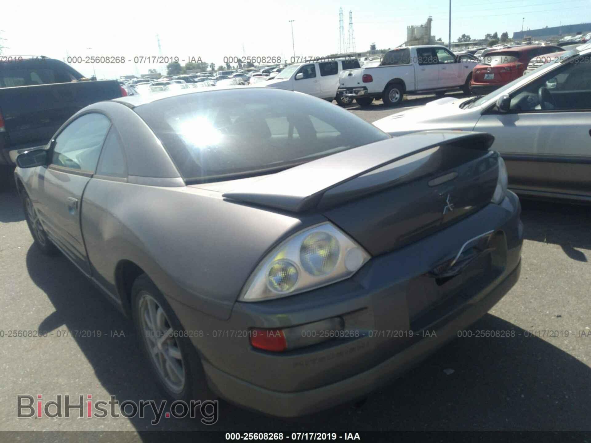 2002 MITSUBISHI ECLIPSE - VIN: 4A3AC44G82E073193 - Фото 3