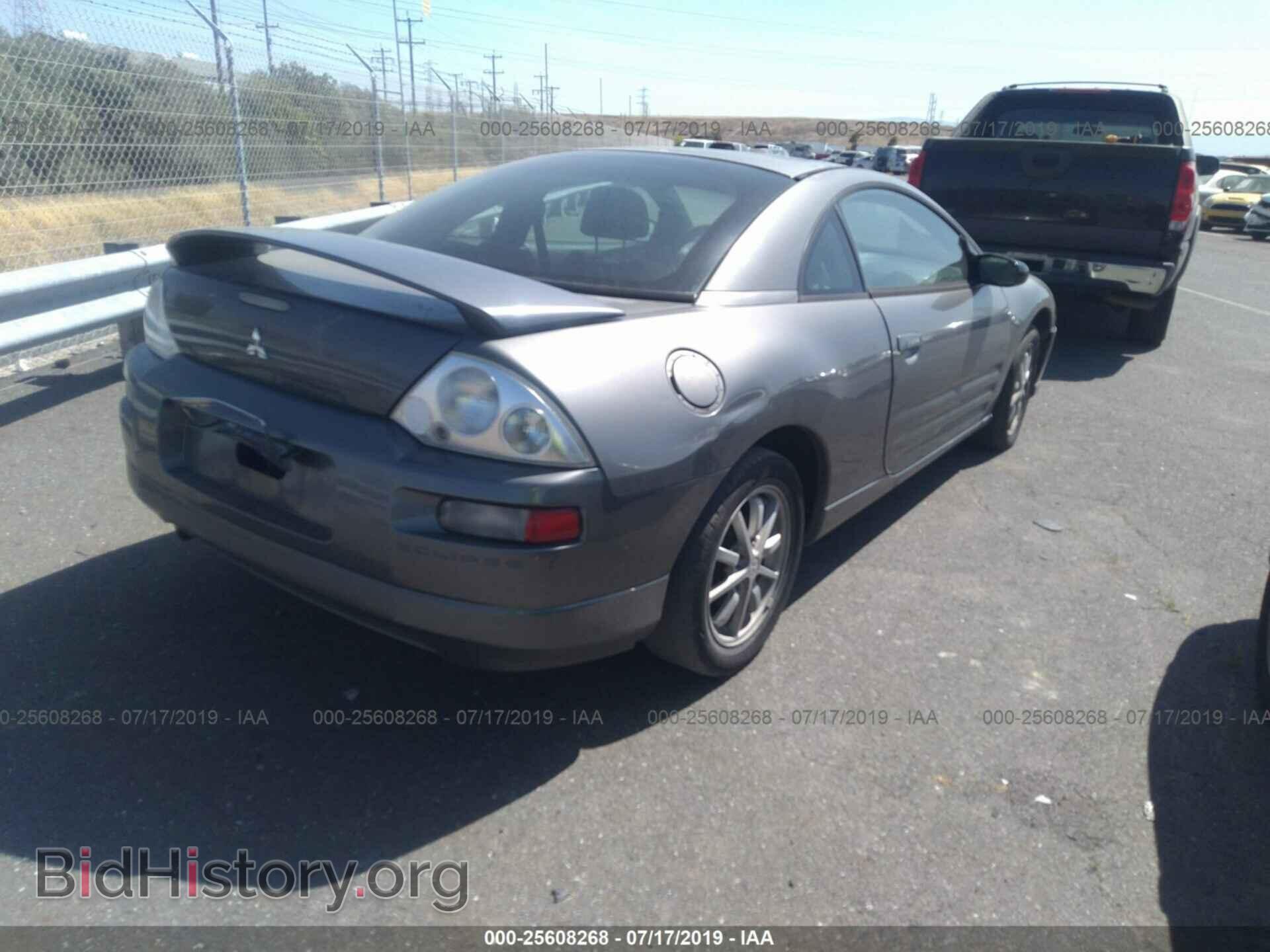 2002 MITSUBISHI ECLIPSE - VIN: 4A3AC44G82E073193 - Фото 4
