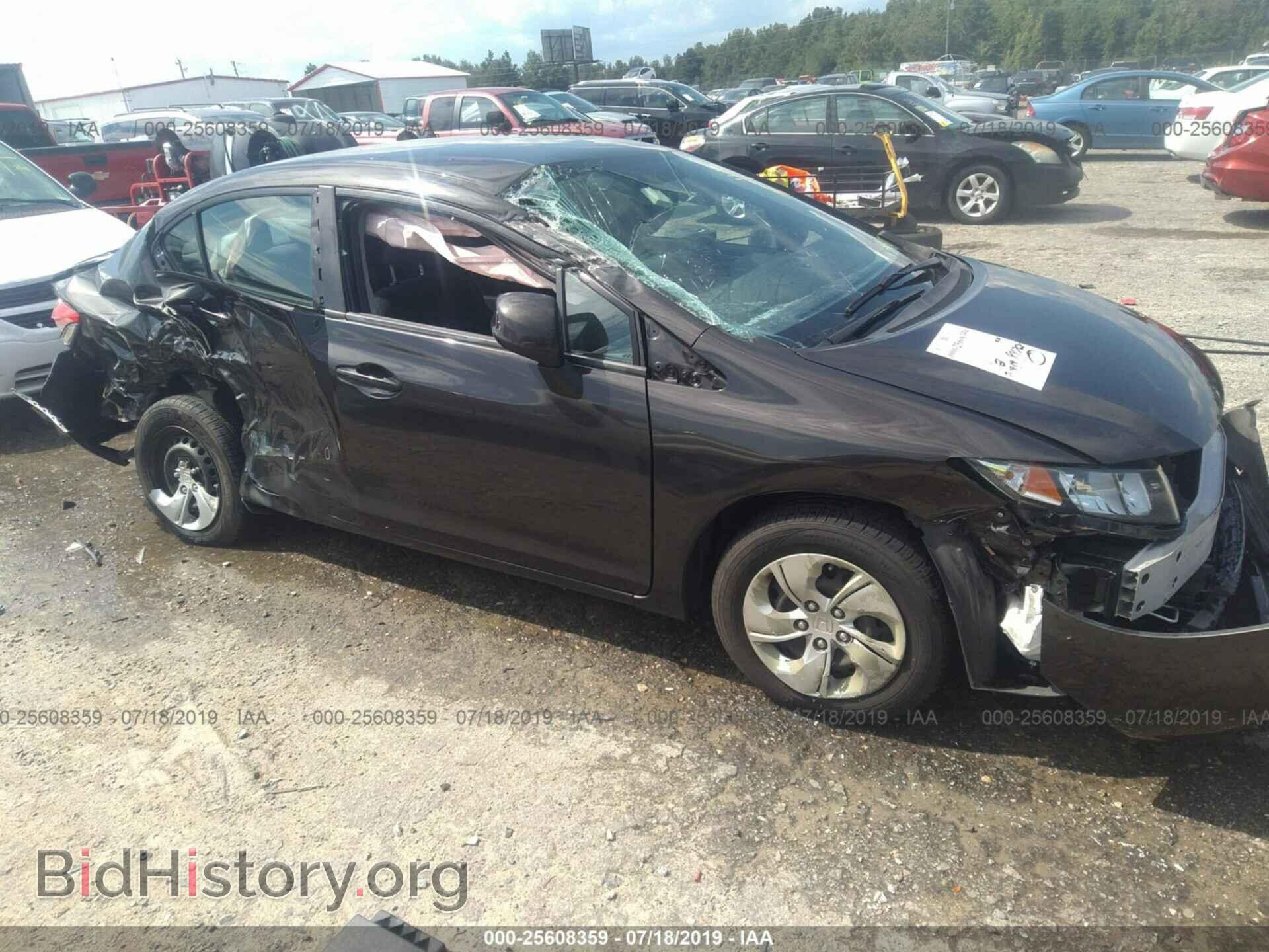 Фотография 19XFB2F55DE008501 - HONDA CIVIC 2013