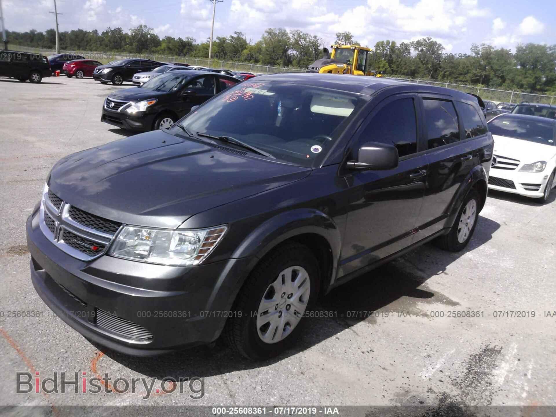 2014 DODGE JOURNEY - VIN: 3C4PDCAB0ET267184 - Фото 2