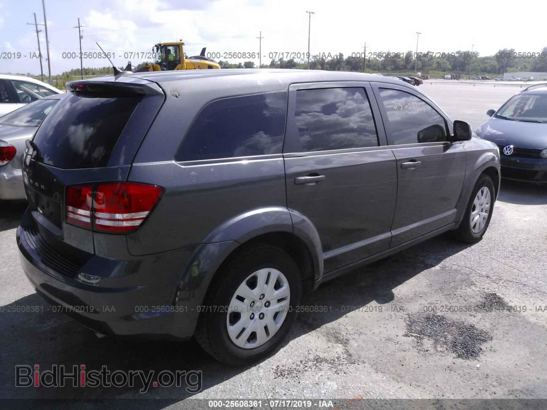 2014 DODGE JOURNEY - VIN: 3C4PDCAB0ET267184 - Фото 4