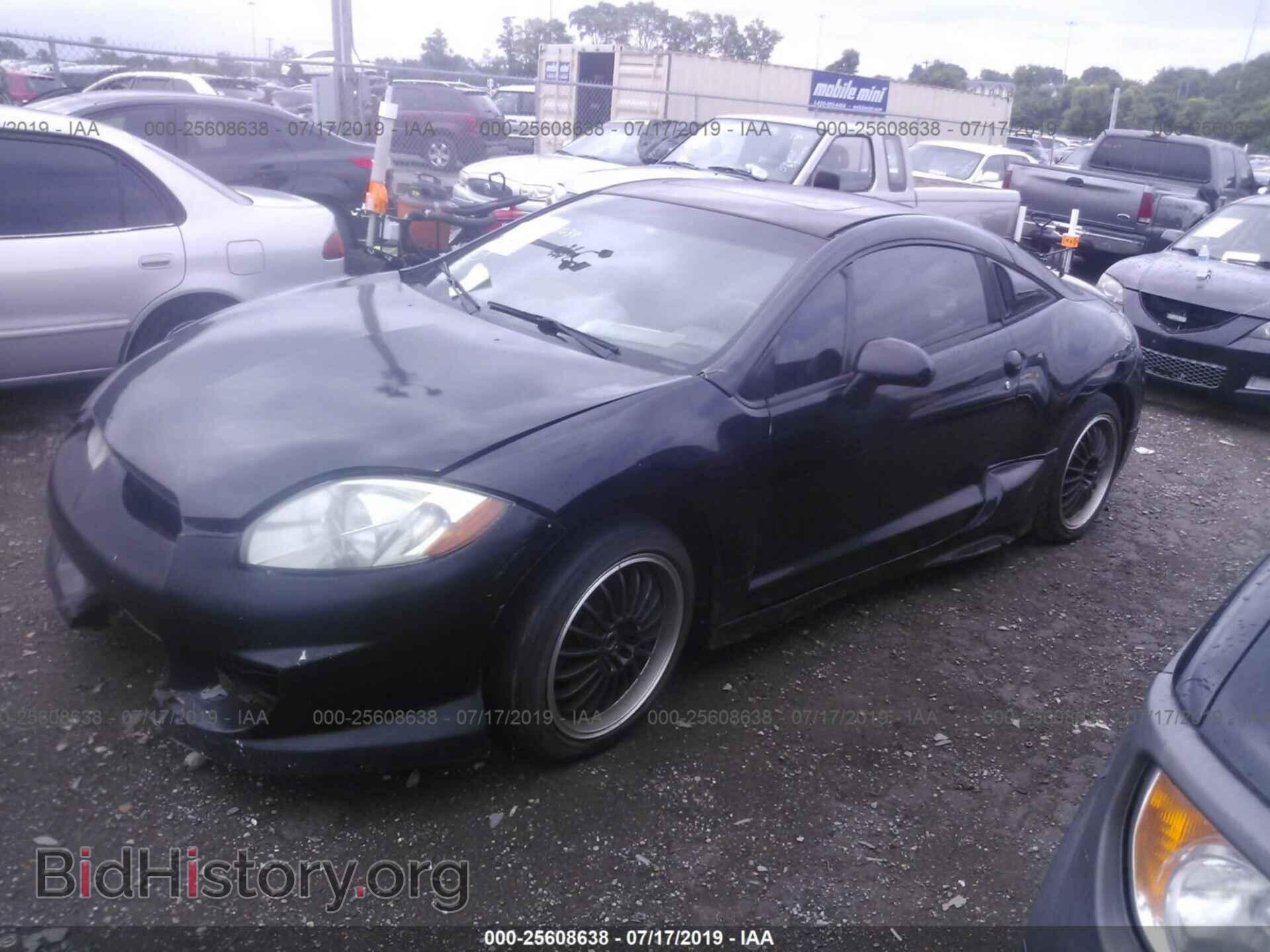 2007 MITSUBISHI ECLIPSE - VIN: 4A3AK34T47E007130 - Photo 2
