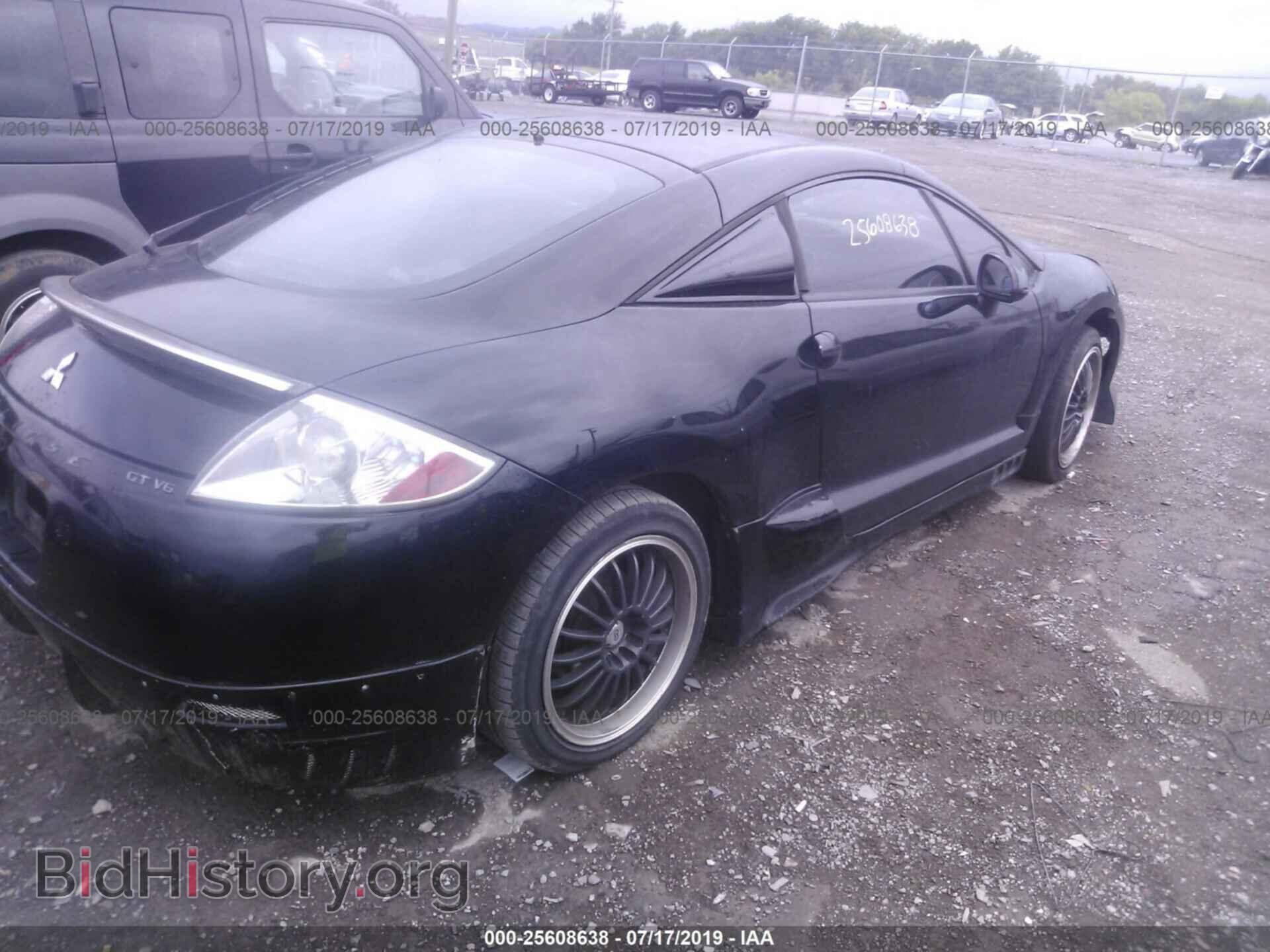 2007 MITSUBISHI ECLIPSE - VIN: 4A3AK34T47E007130 - Photo 4