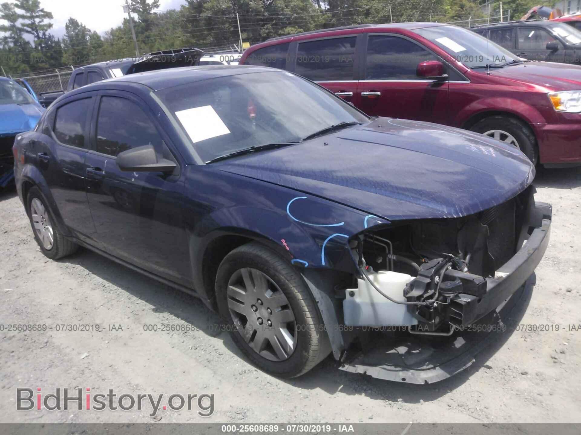 Фотография 1C3CDZAB4DN575690 - DODGE AVENGER 2013