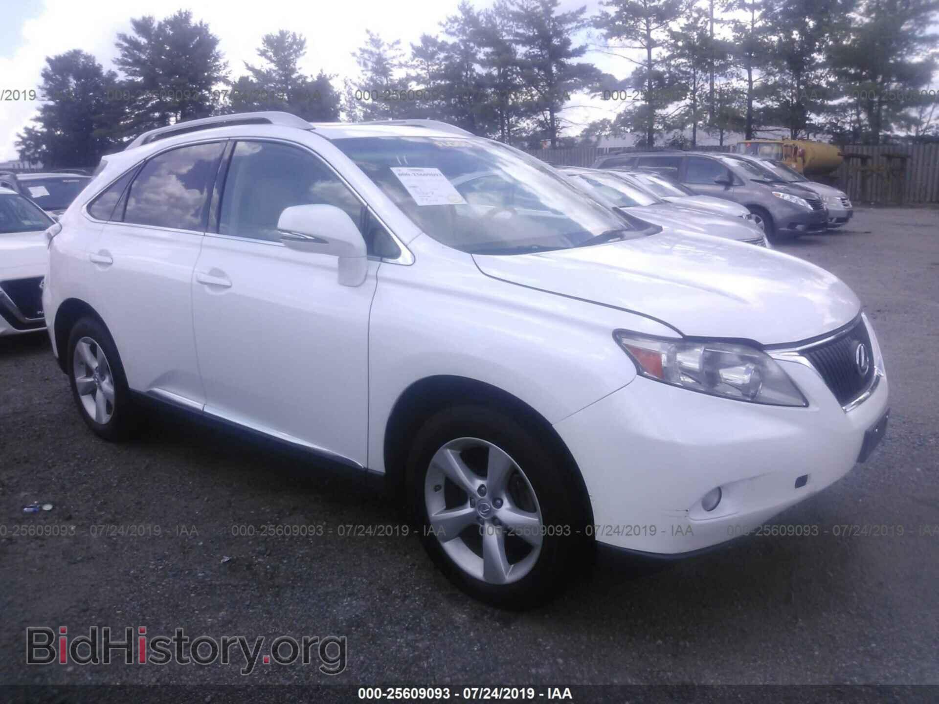 Photo 2T2BK1BA9BC095726 - LEXUS RX 2011