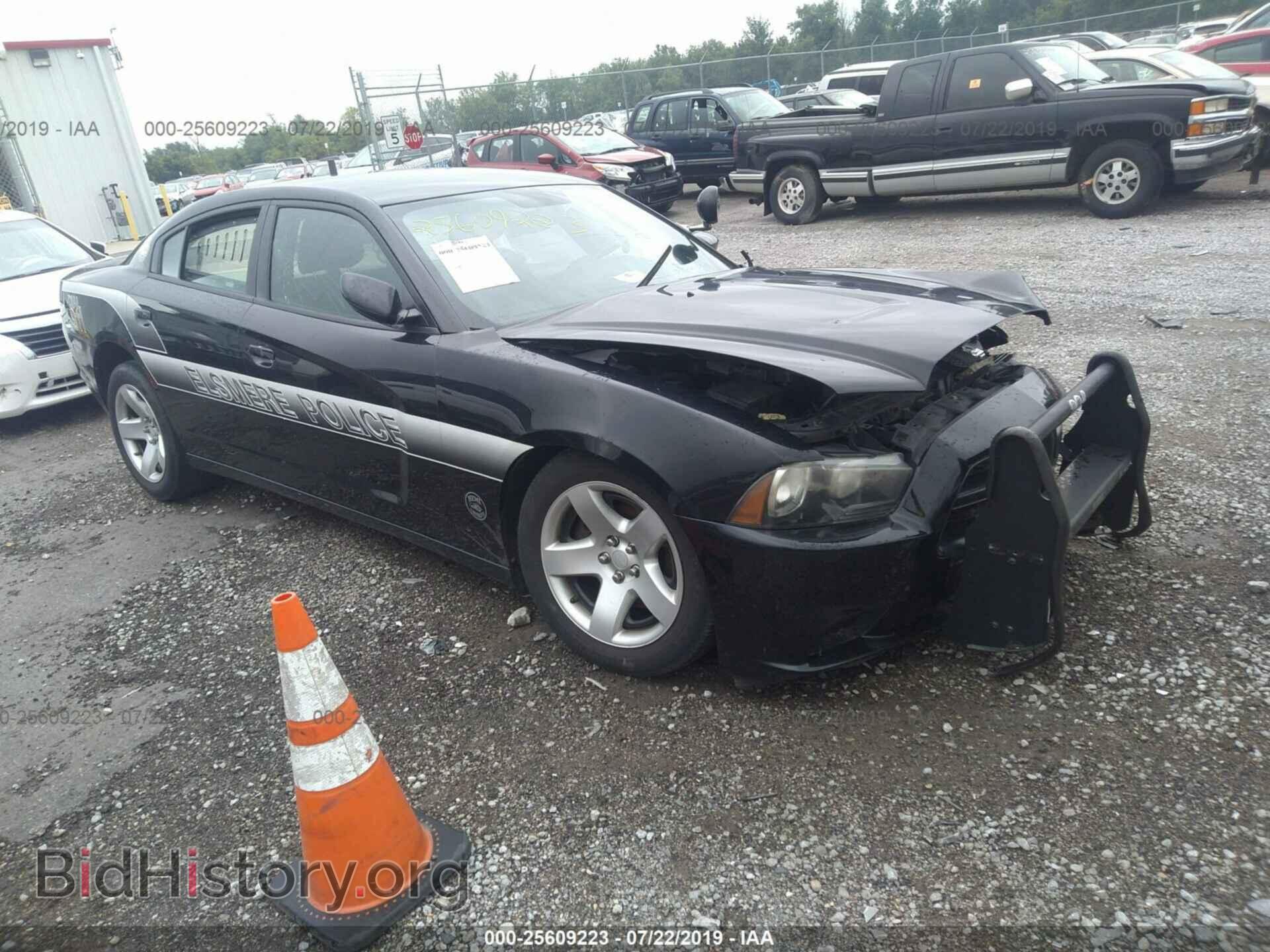 Фотография 2C3CDXAT7CH126458 - DODGE CHARGER 2012