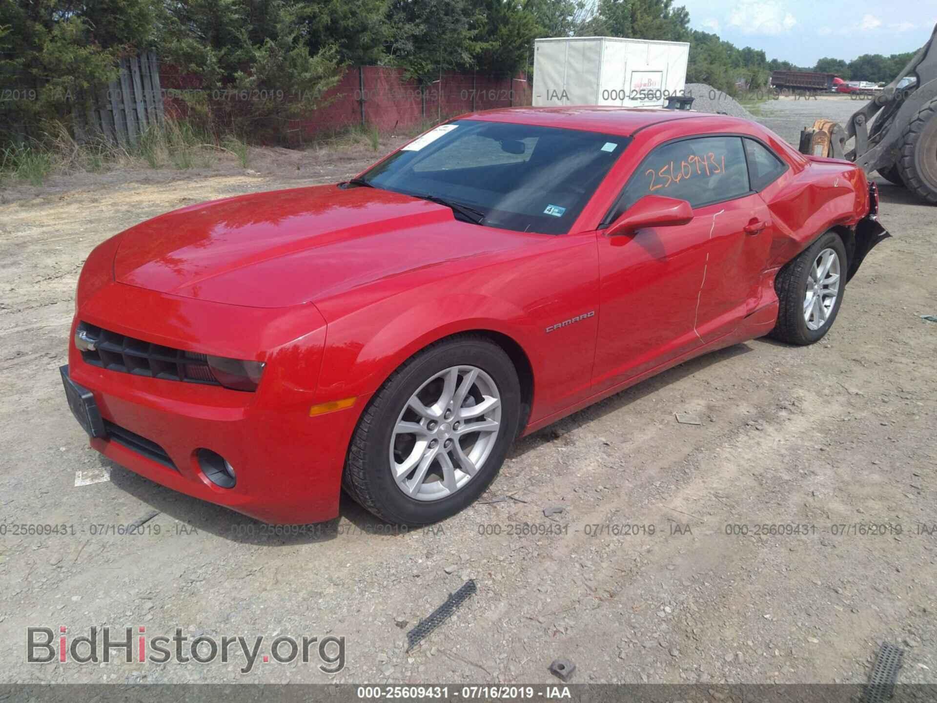 2013 CHEVROLET CAMARO - VIN: 2G1FB1E3XD9210459 - Фото 2