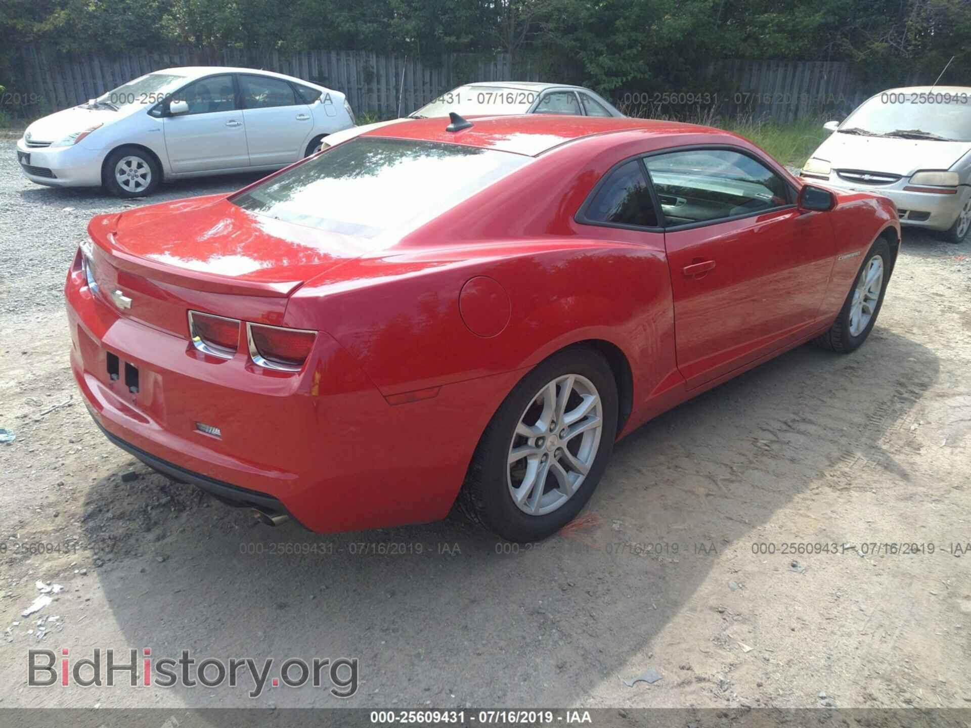 2013 CHEVROLET CAMARO - VIN: 2G1FB1E3XD9210459 - Фото 4
