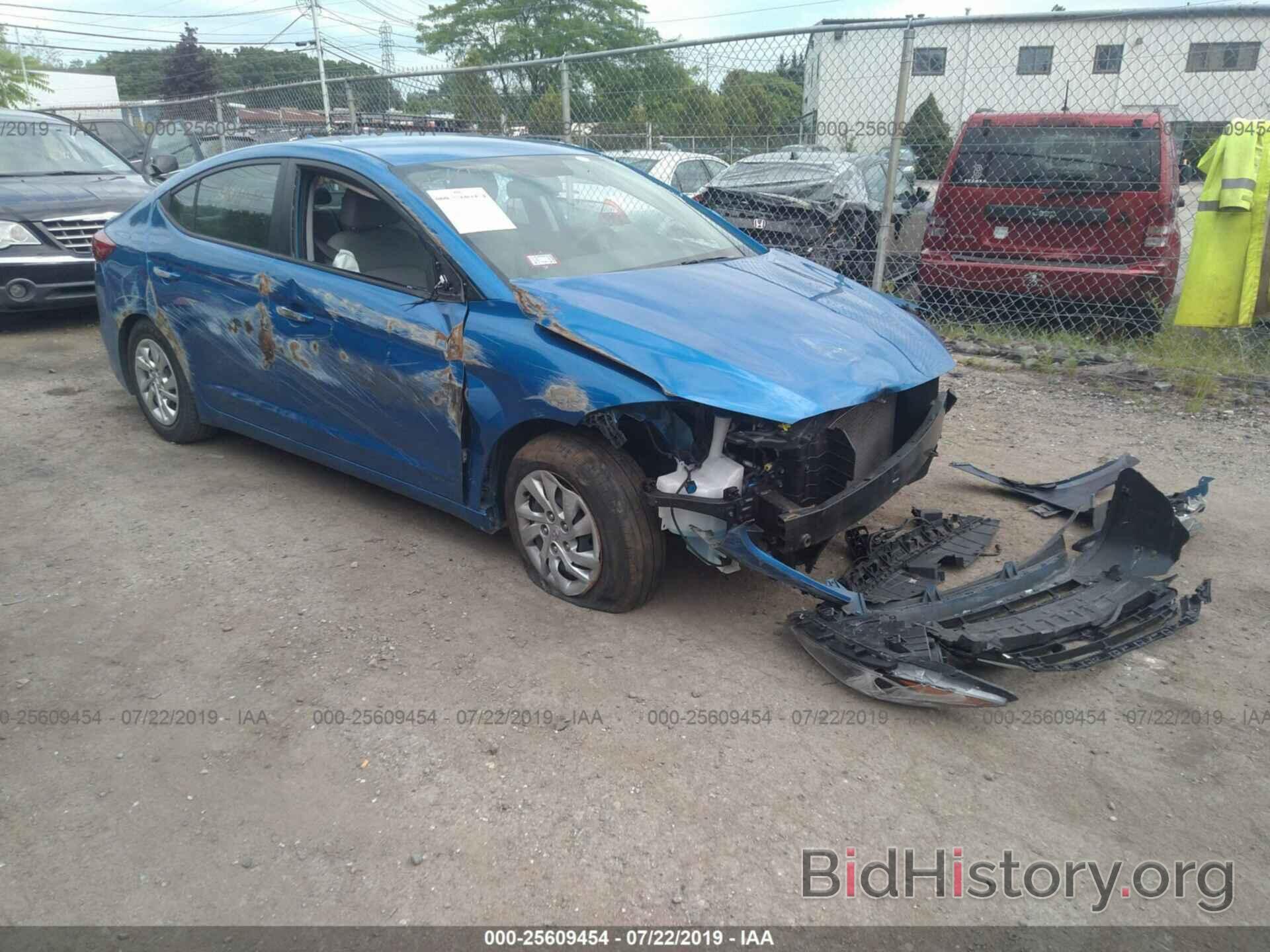 Photo KMHD74LF9HU368679 - HYUNDAI ELANTRA 2017