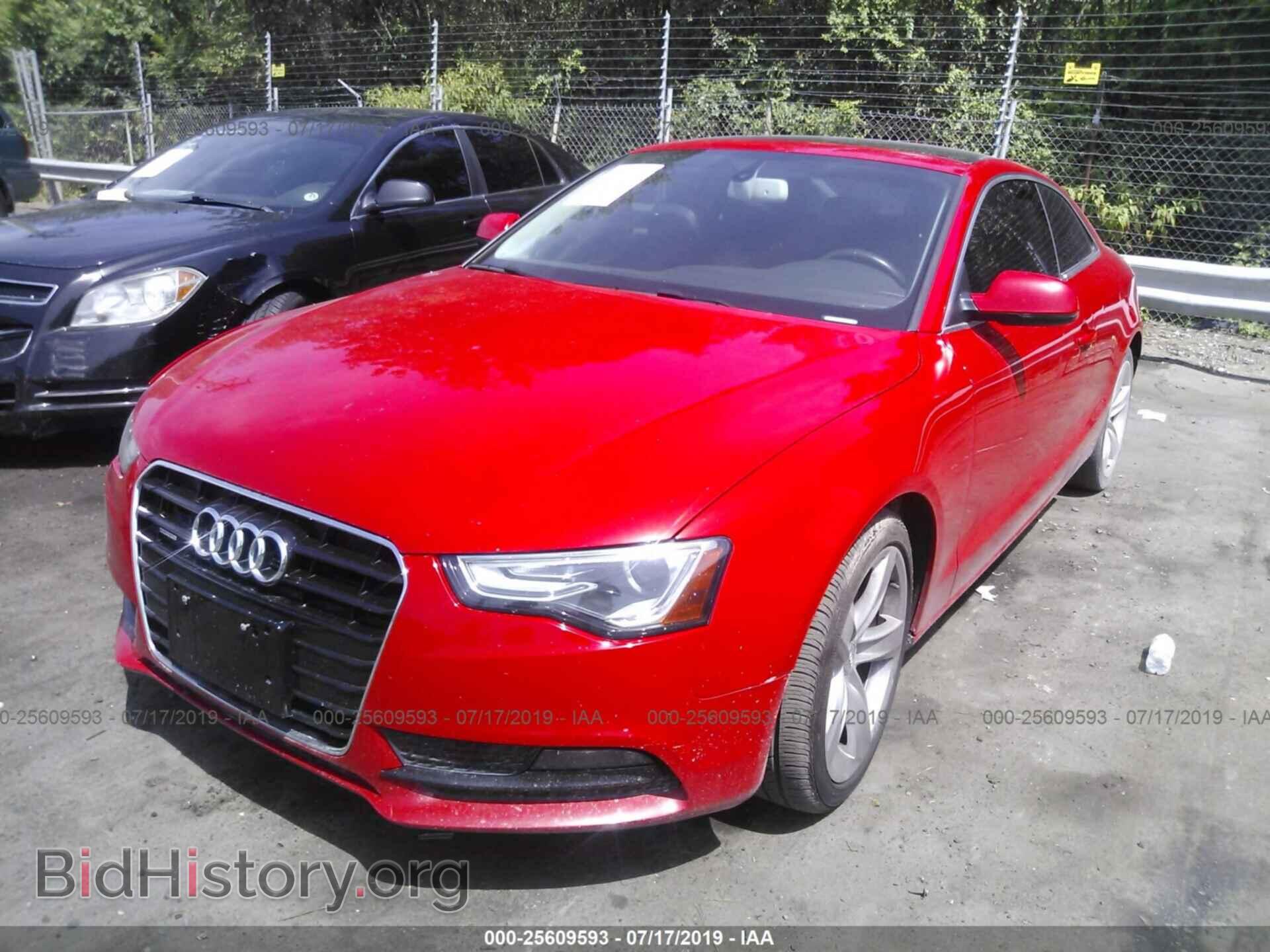 2014 AUDI A5 - VIN: WAULFAFR9EA005140 - Фото 2