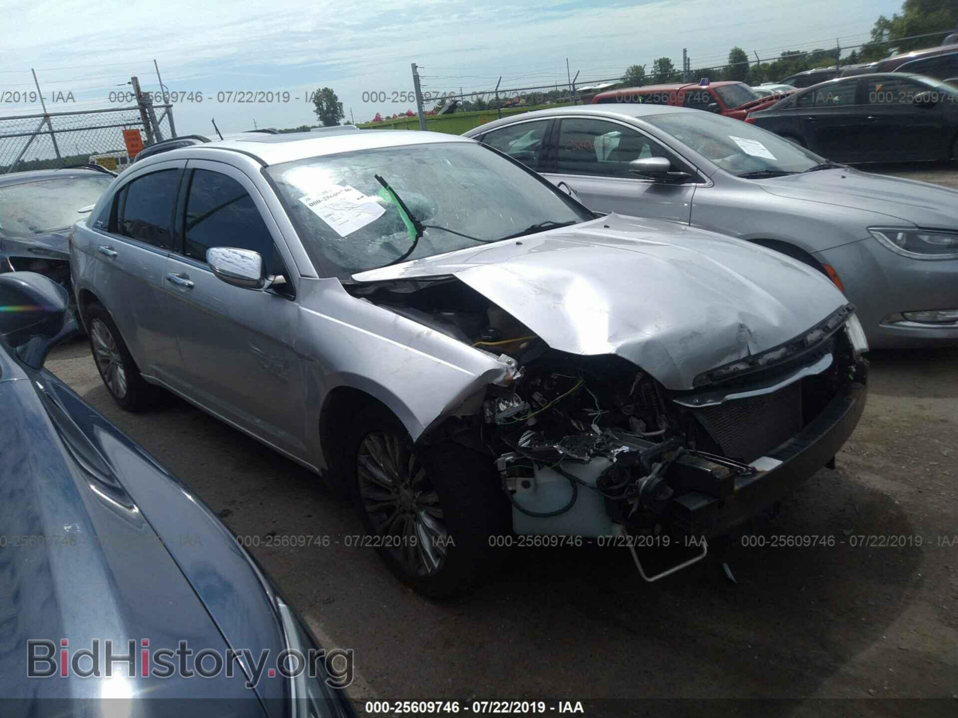 Фотография 1C3CCBCG0CN172016 - CHRYSLER 200 2012