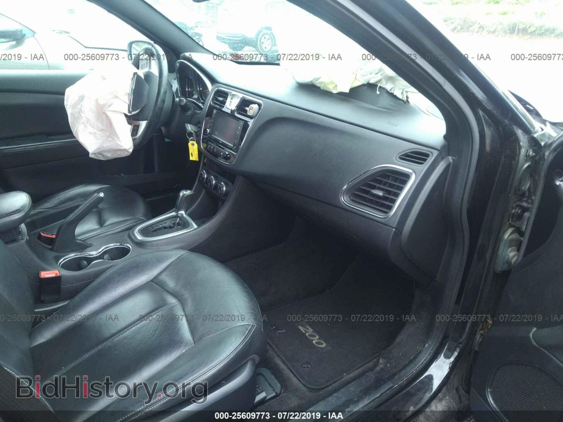 2012 CHRYSLER 200 - VIN: 1C3CCBCGXCN199398 - Фото 5