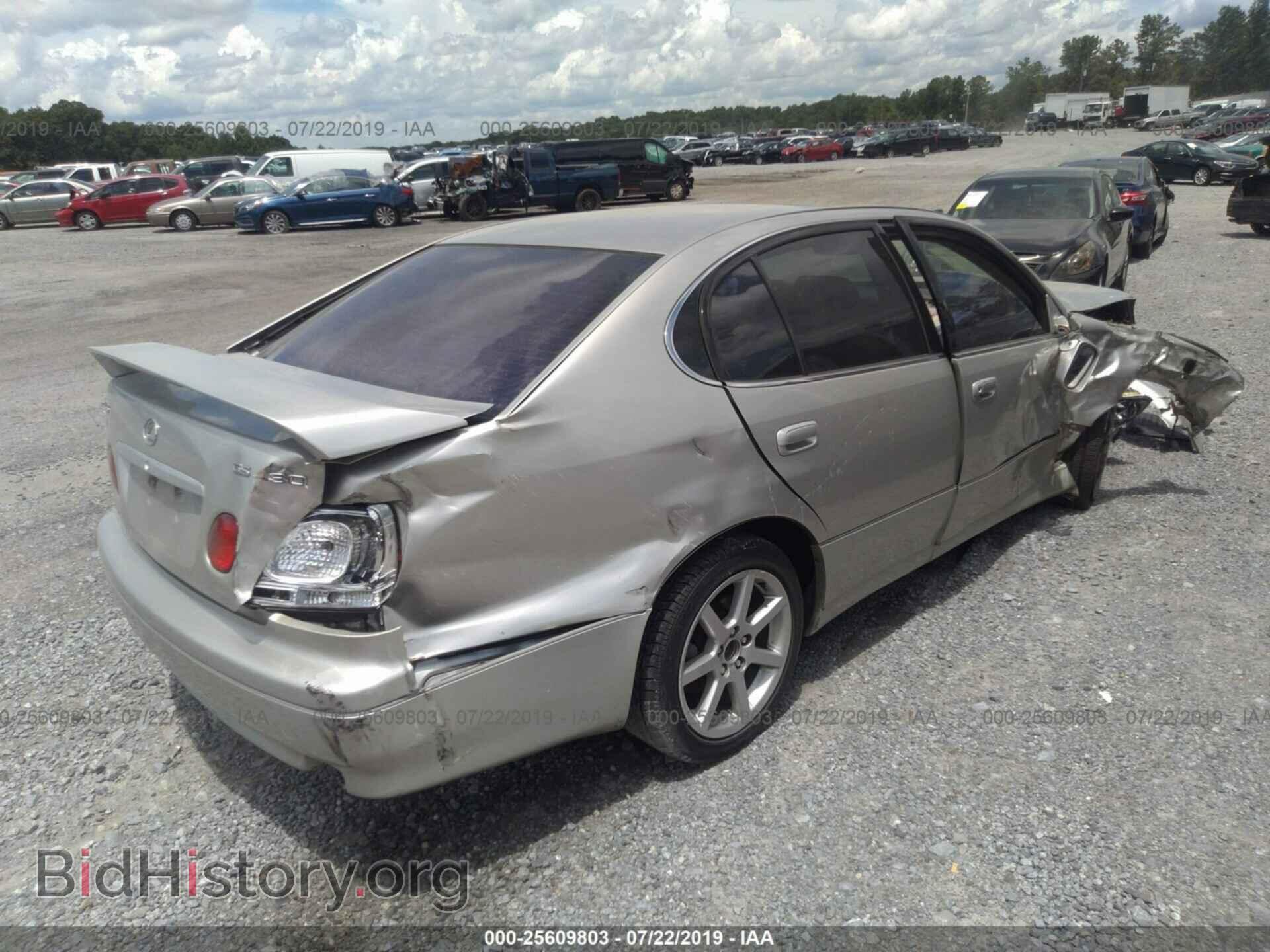 2003 LEXUS GS - VIN: JT8BL69S730013774 - Фото 4