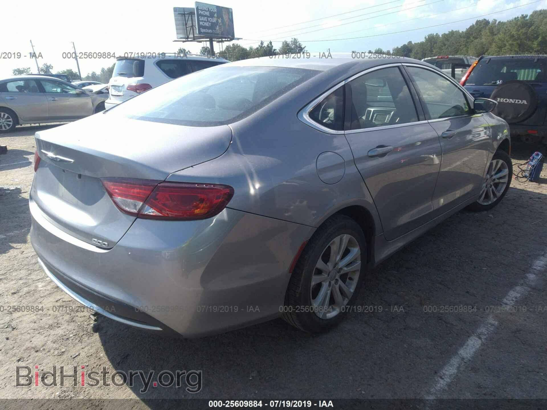 2016 CHRYSLER 200 - VIN: 1C3CCCAB2GN155723 - Photo 4