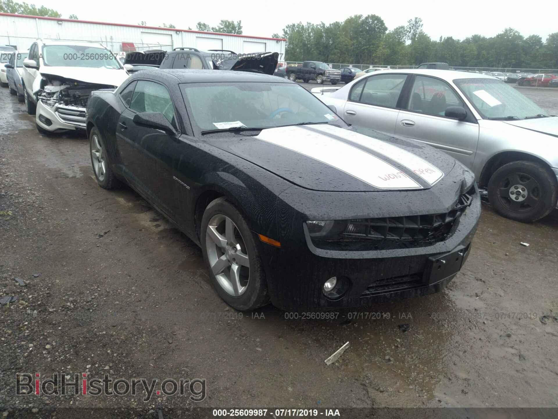 Photo 2G1FB1E39C9118077 - CHEVROLET CAMARO 2012