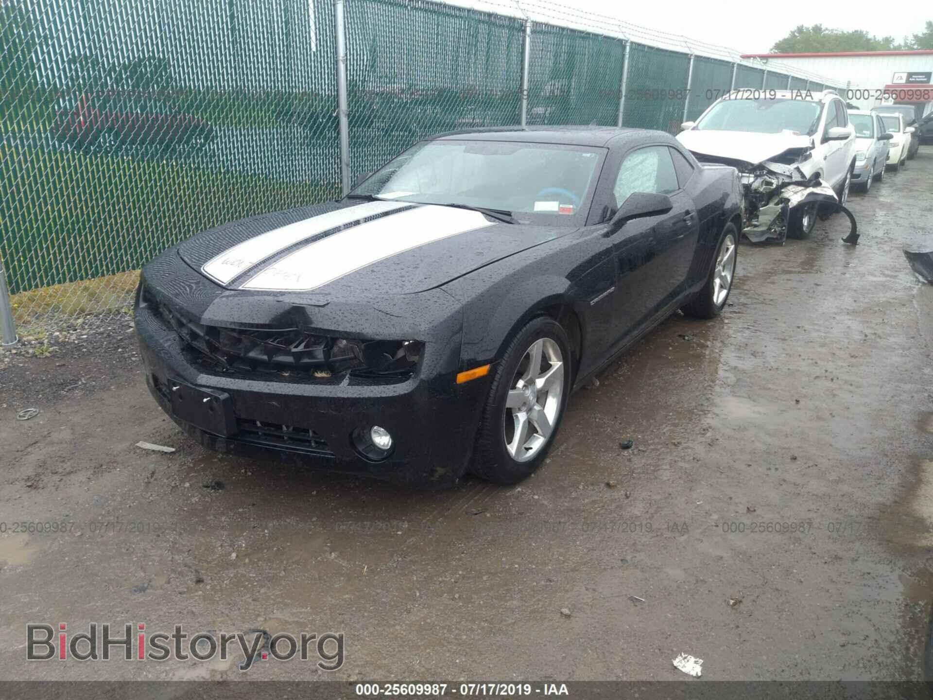 2012 CHEVROLET CAMARO - VIN: 2G1FB1E39C9118077 - Фото 2