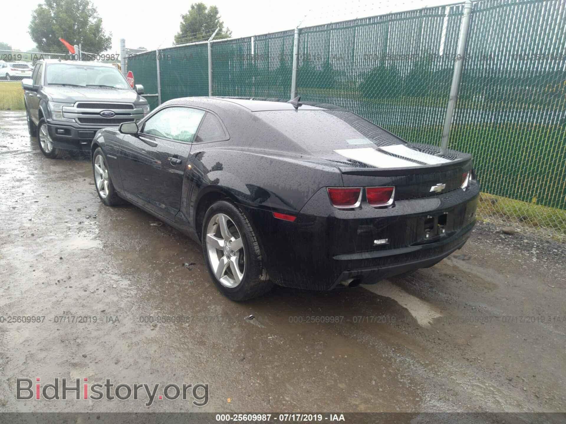 2012 CHEVROLET CAMARO - VIN: 2G1FB1E39C9118077 - Фото 3