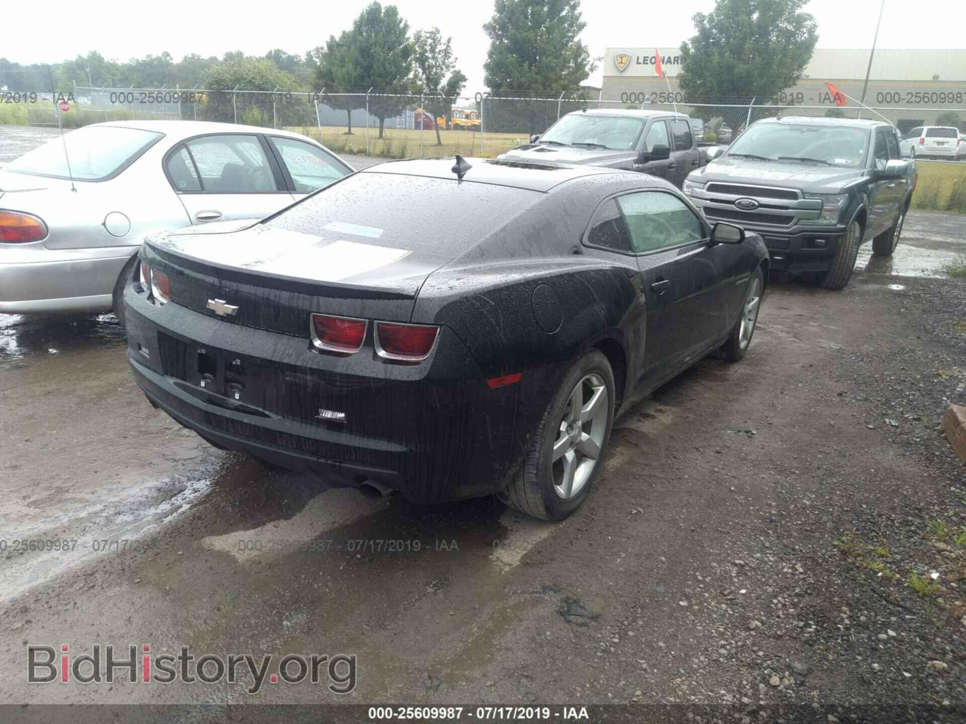 2012 CHEVROLET CAMARO - VIN: 2G1FB1E39C9118077 - Фото 4