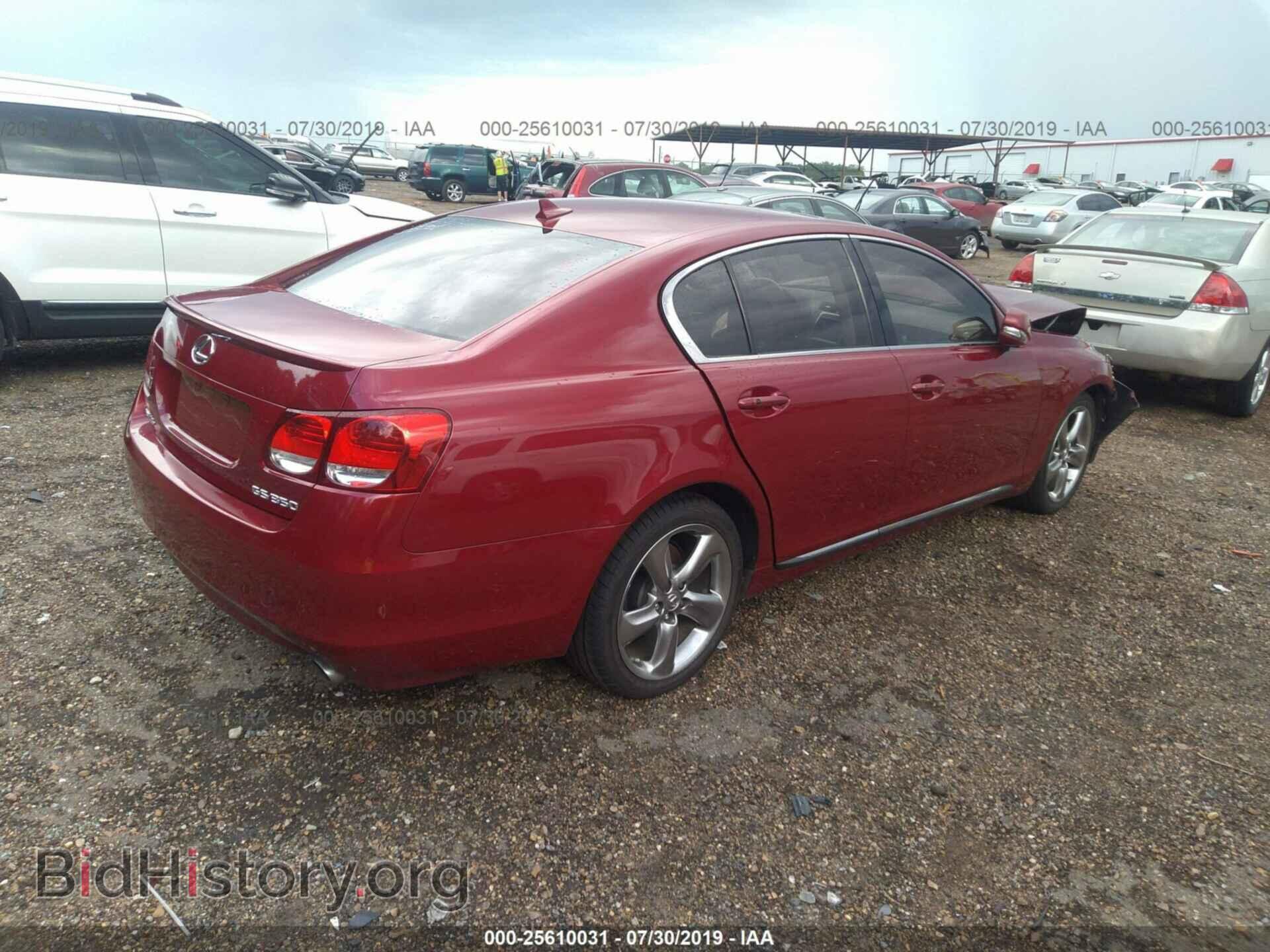 2010 LEXUS GS - VIN: JTHBE1KS1A0047536 - Фото 4