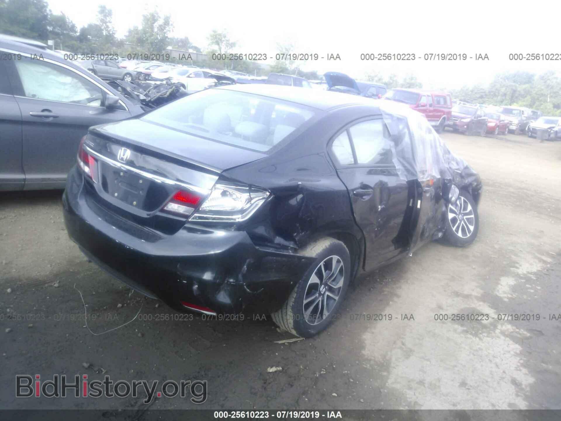 2013 HONDA CIVIC - VIN: 19XFB2F85DE283375 - Фото 4
