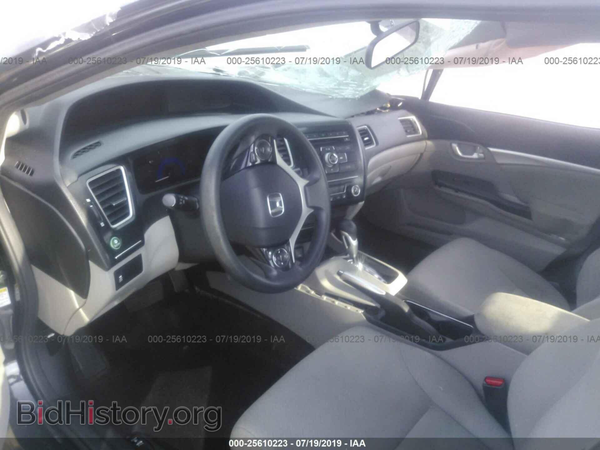 2013 HONDA CIVIC - VIN: 19XFB2F85DE283375 - Фото 5