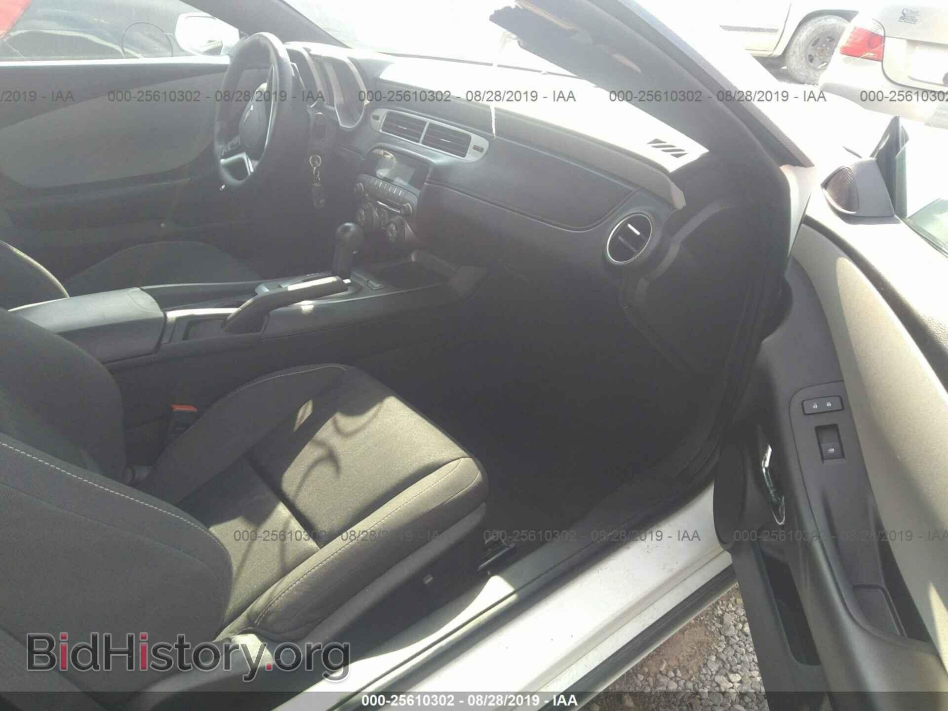 2013 CHEVROLET CAMARO - VIN: 2G1FA1E35D9141683 - Фото 5
