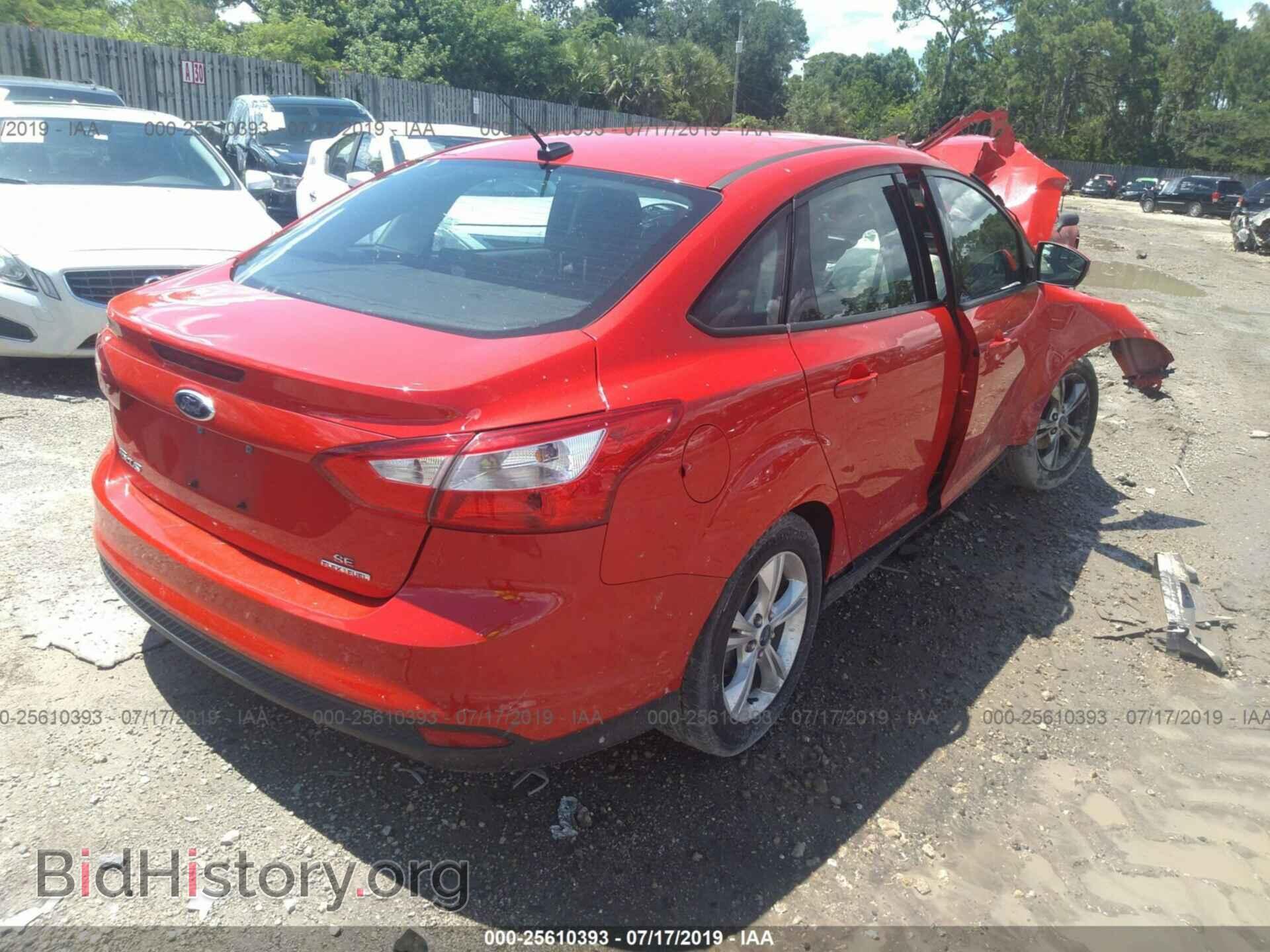 2013 FORD FOCUS - VIN: 1FADP3F23DL266923 - Фото 4
