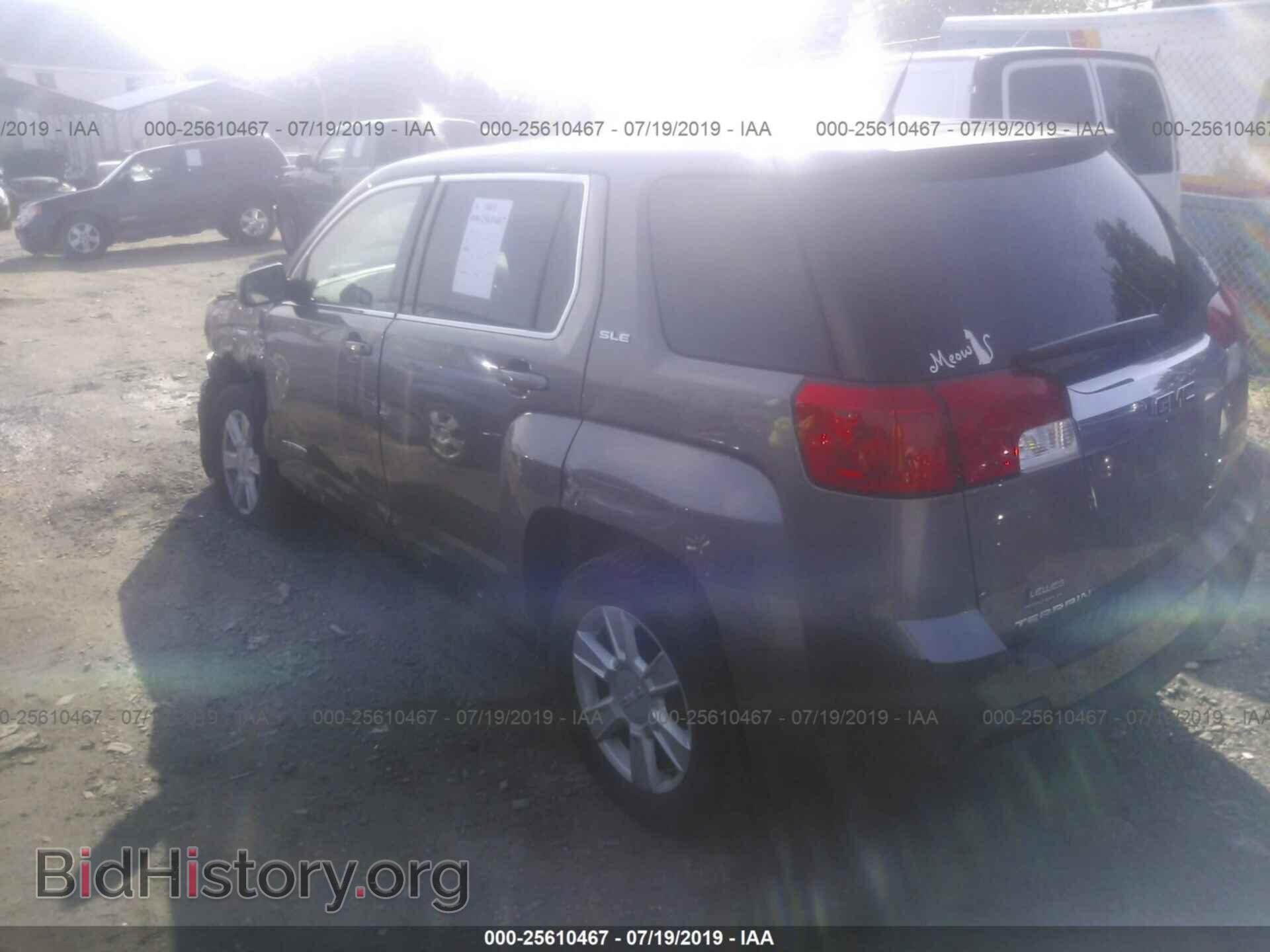 2012 GMC TERRAIN - VIN: 2GKALMEK1C6348483 - Фото 3