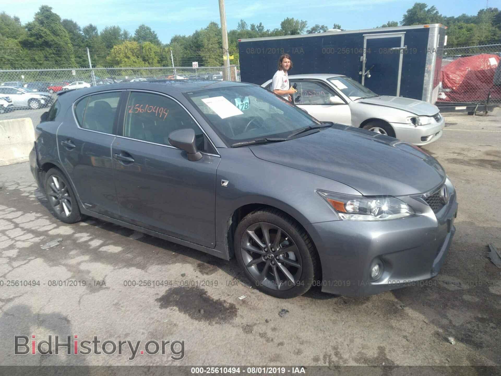 Фотография JTHKD5BH4D2168777 - LEXUS CT 2013