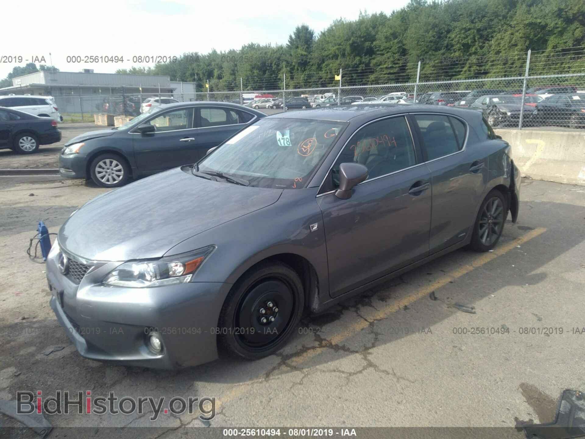2013 LEXUS CT - VIN: JTHKD5BH4D2168777 - Фото 2
