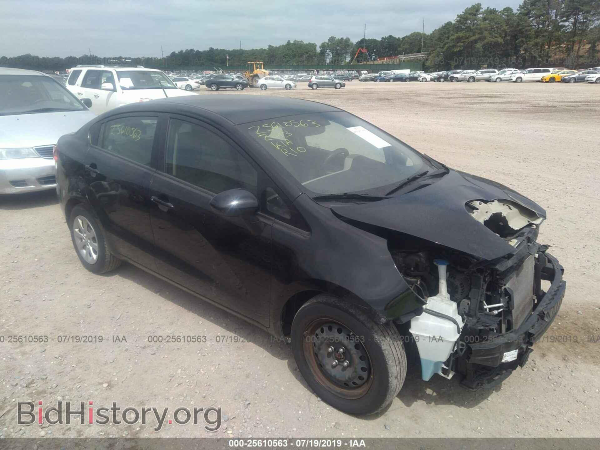 Фотография KNADM4A32D6217748 - KIA RIO 2013