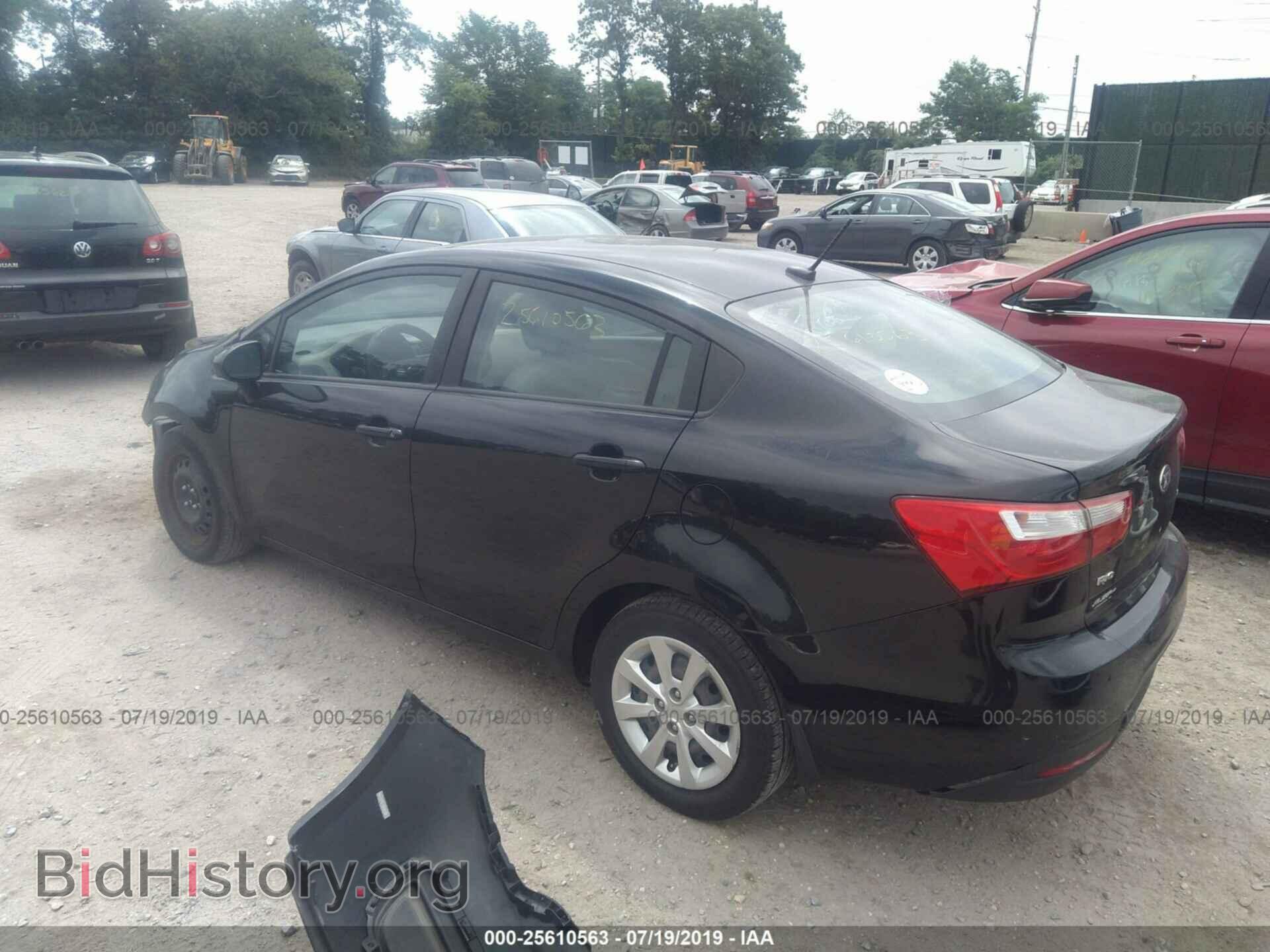 2013 KIA RIO - VIN: KNADM4A32D6217748 - Фото 3